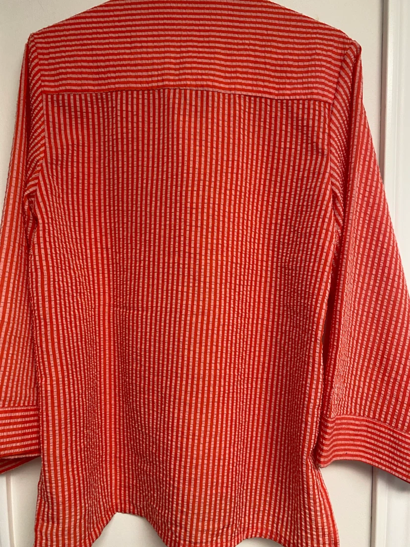 Breakout Striped Button-Up Shirt - Size S - photo 2