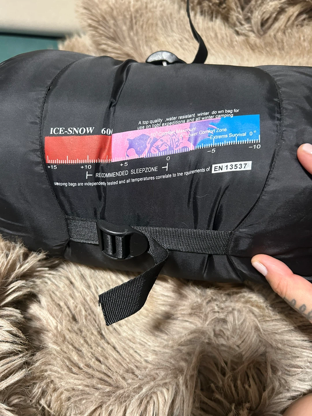 NO FUN ICE-SNOW 600 Winter Sleeping Bag