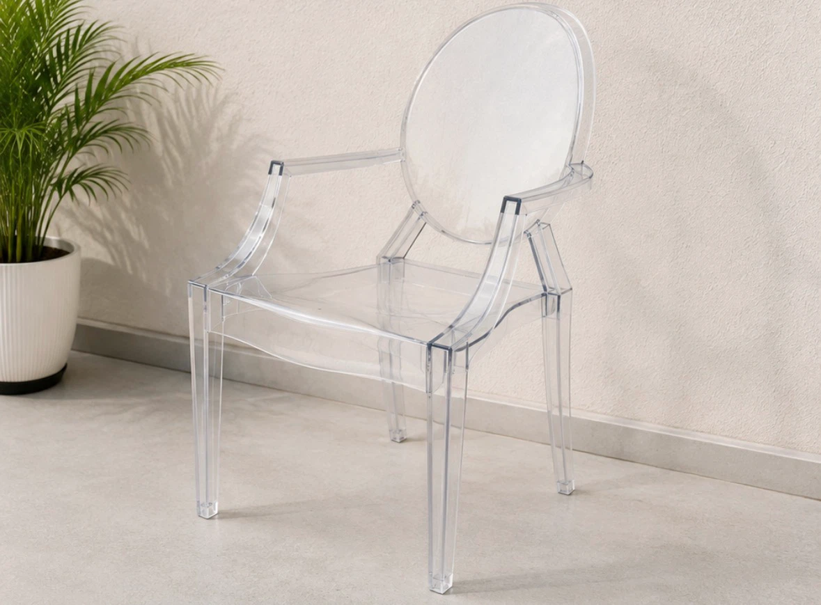 Kartell Louis Ghost Armchair - Clear