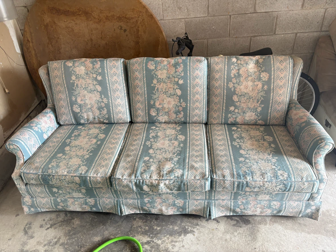 Floral Sofa - 3 Seater