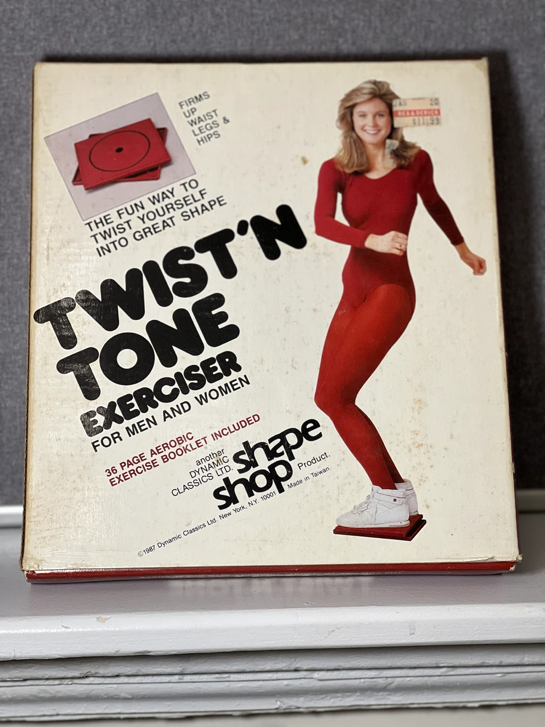 1980s Twist 'N Tone Exerciser Disc w/ Original Box & Manuals