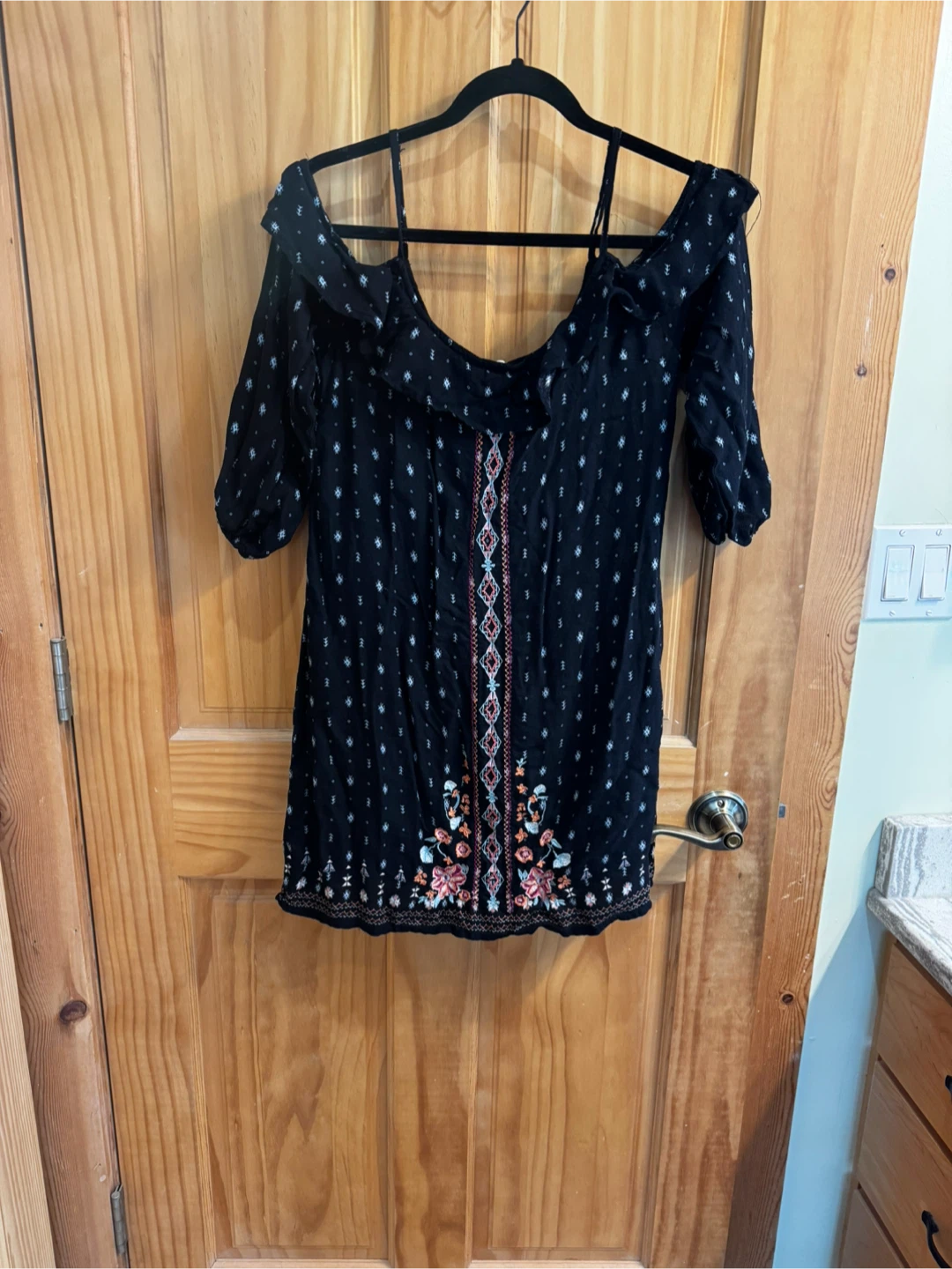 Hollister Off-the-Shoulder Dress - Size M