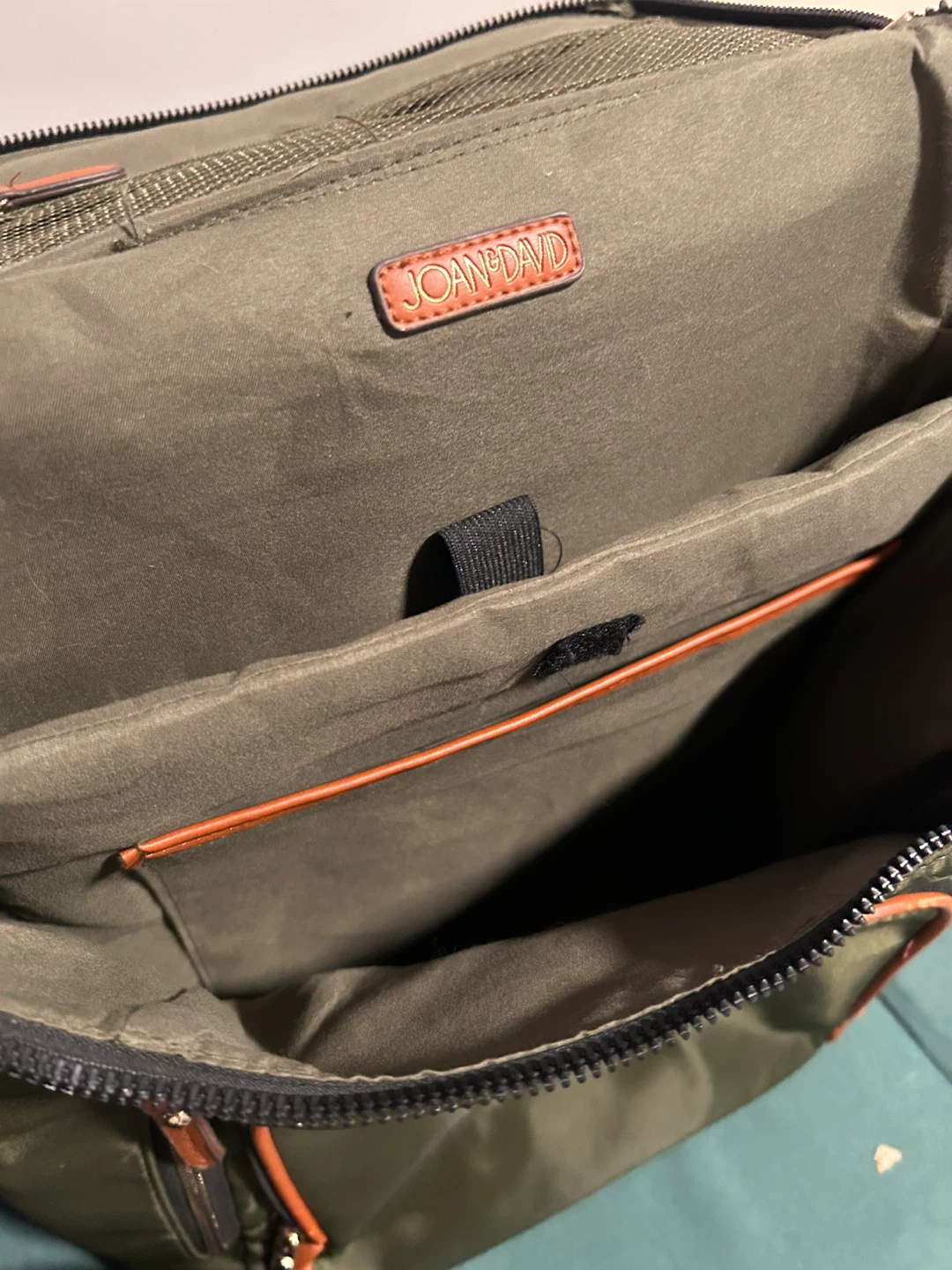 Joan & David Olive Green Backpack - photo 2