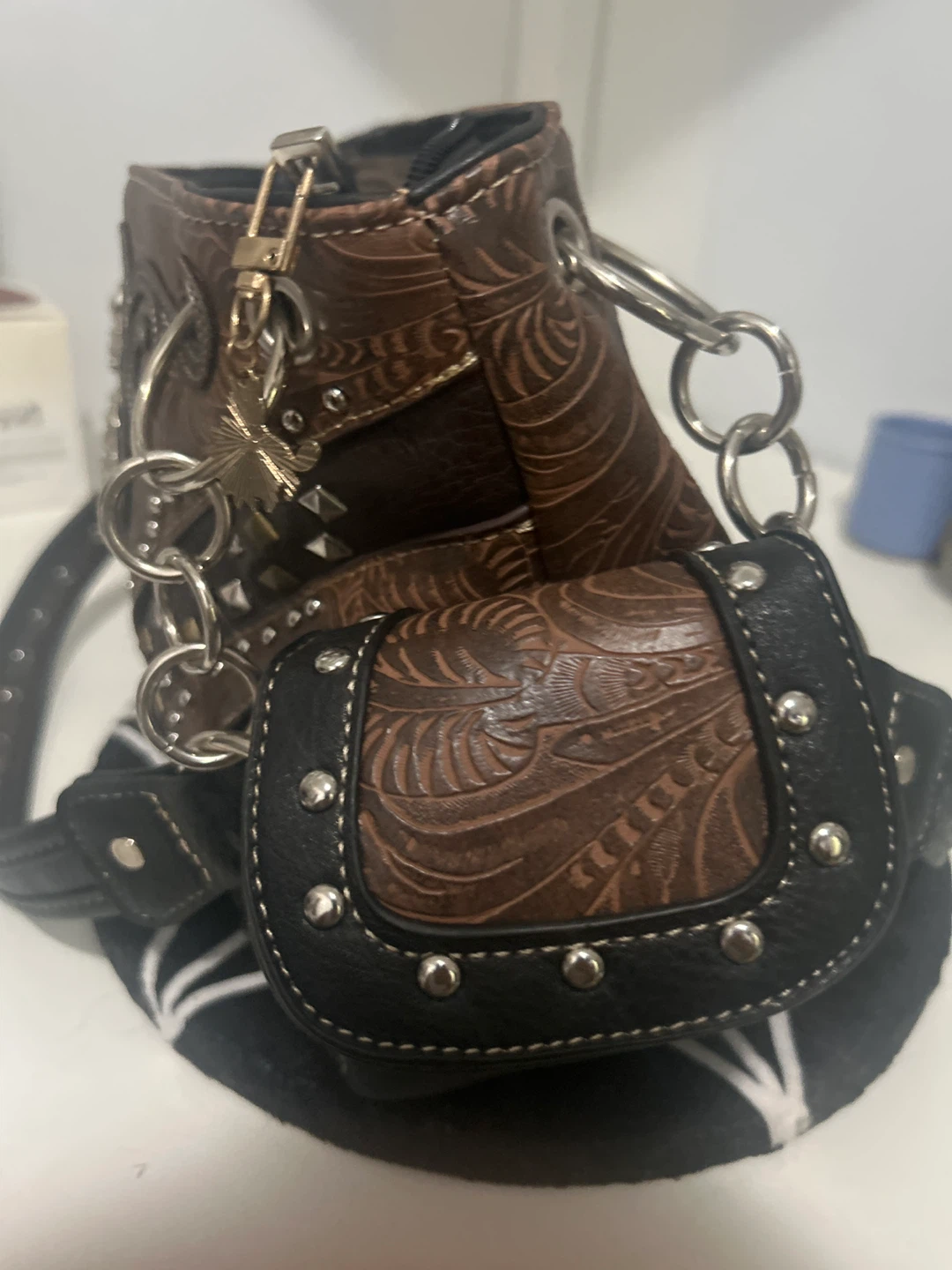 Western Style Cross Shoulder Bag - photo 5