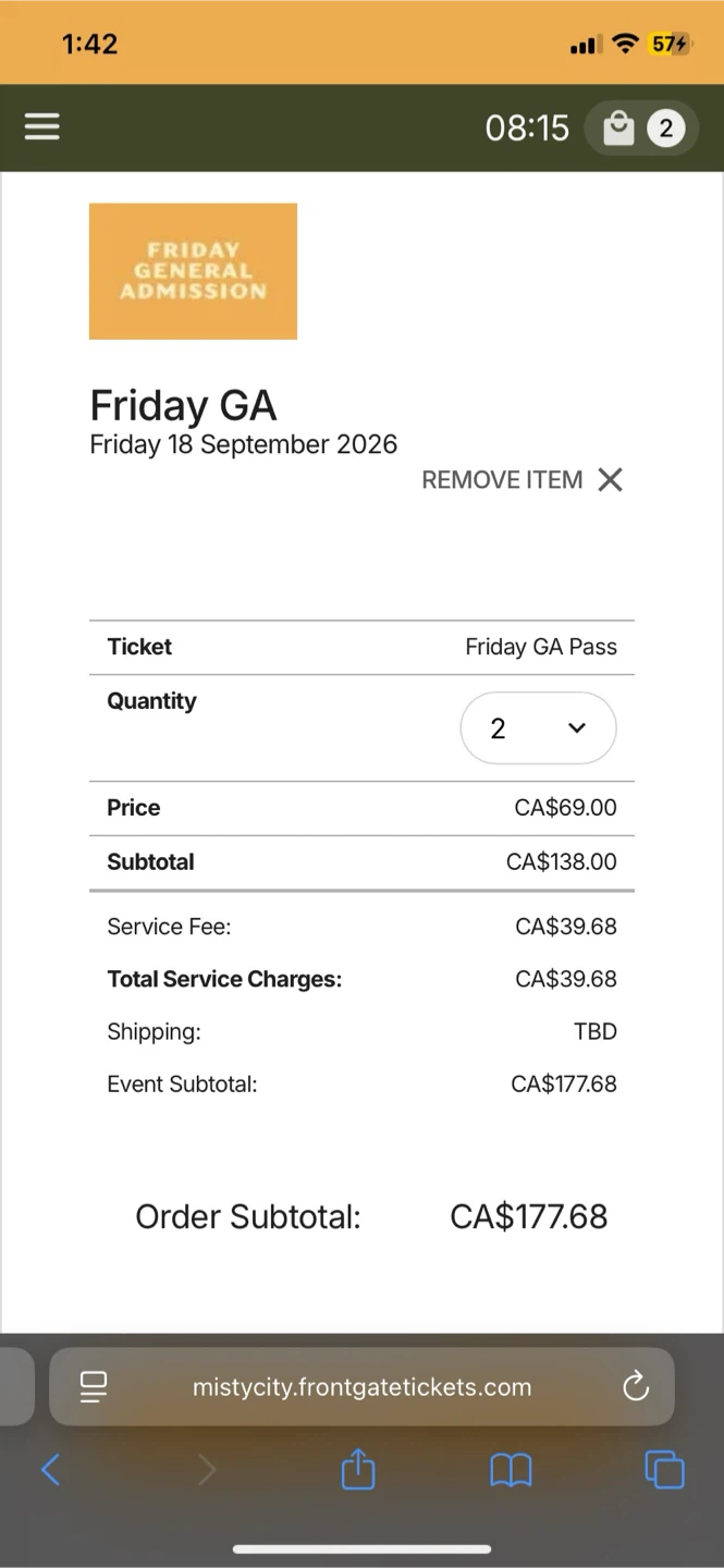 GA WEEKEND passes to Misty City country music festival - photo 3