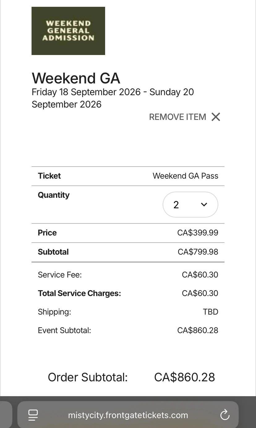 GA WEEKEND passes to Misty City country music festival - photo 4
