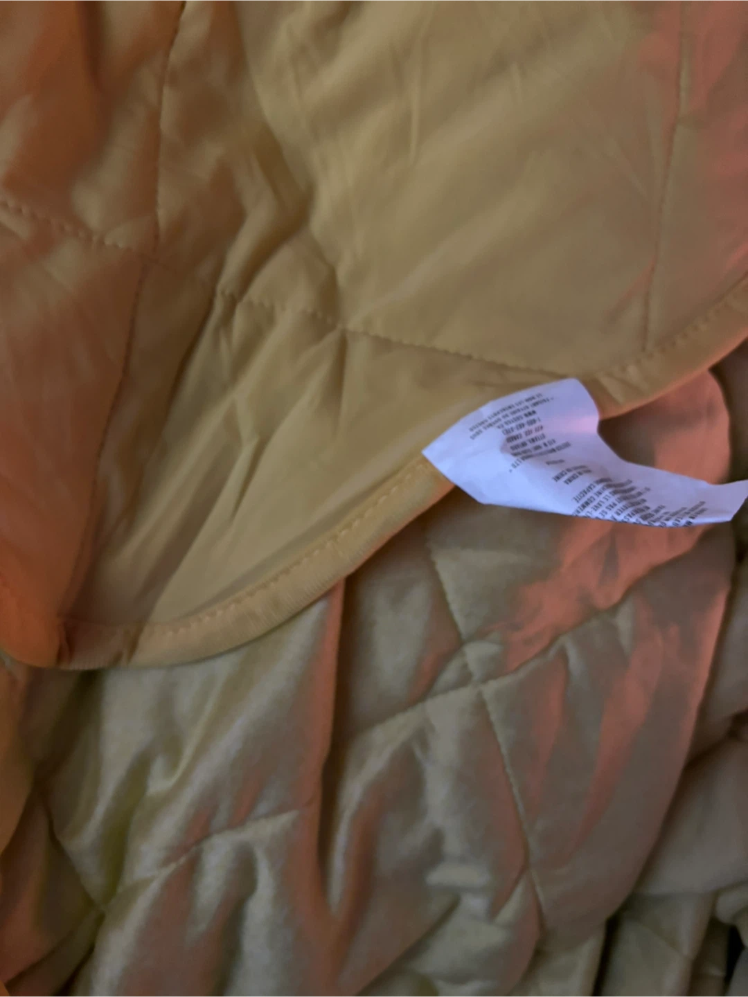 NWOT London Fog Quilted throw