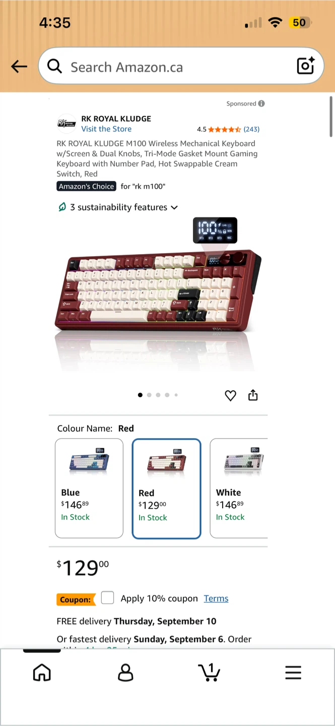 RK Royal Kludge M100 Mechanical Keyboard - photo 2