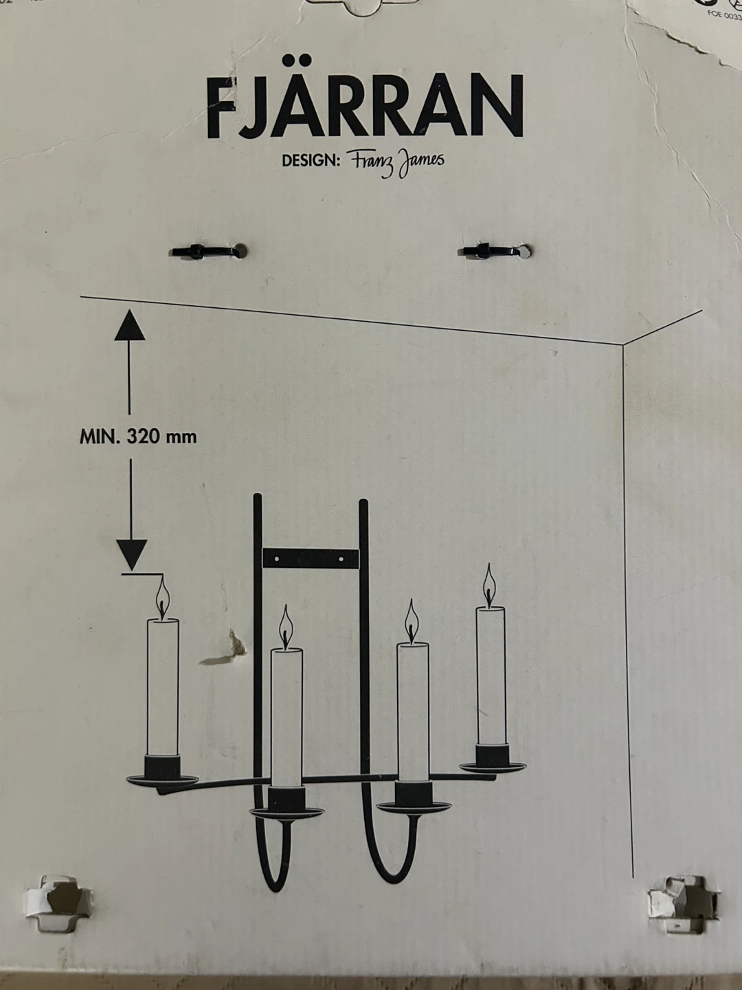 IKEA Fjärran Wall Candle Holder (x2) - photo 2