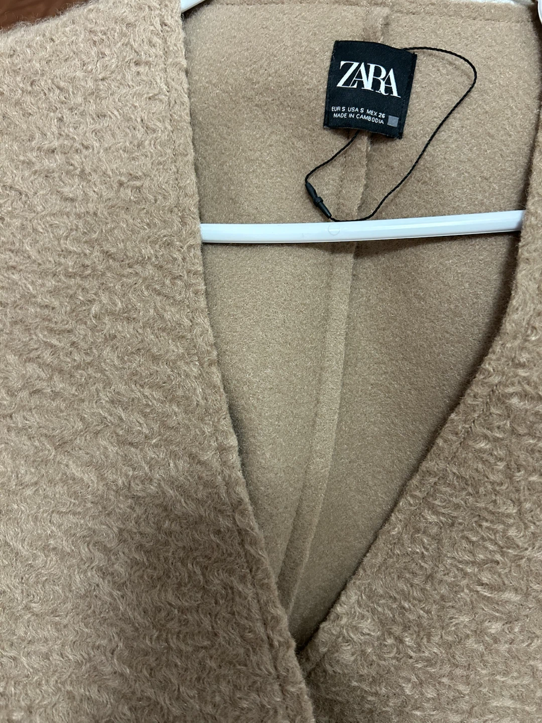 ZARA long sleeveless vest - photo 3