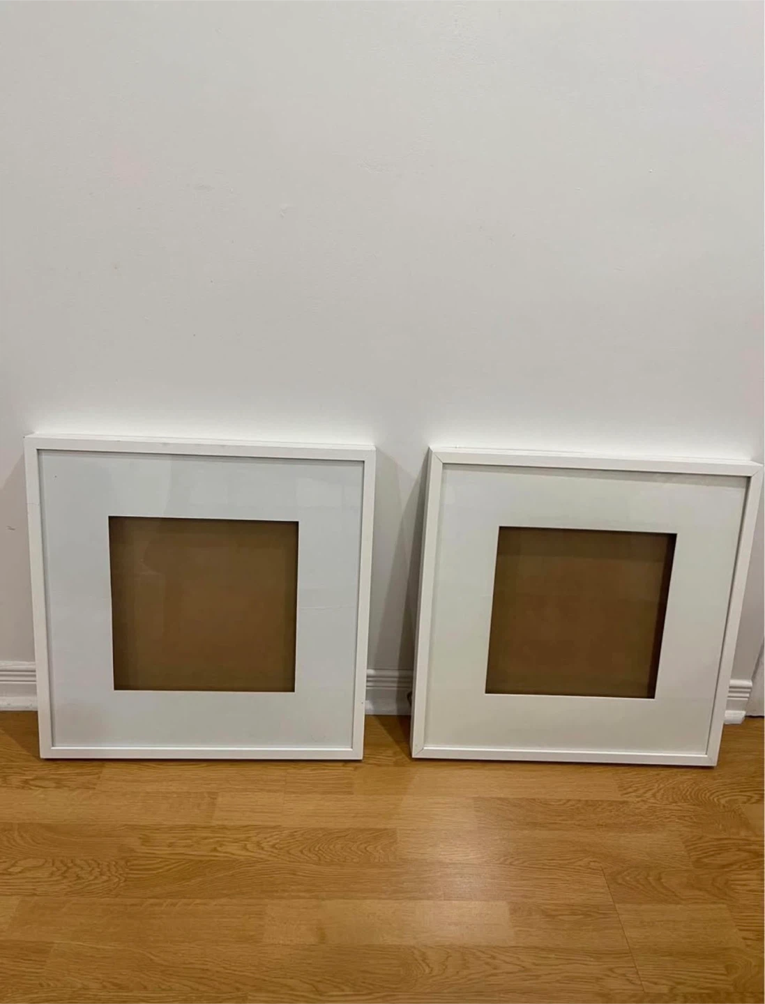 IKEA RIBBA White Square Picture Frames - Set of 2