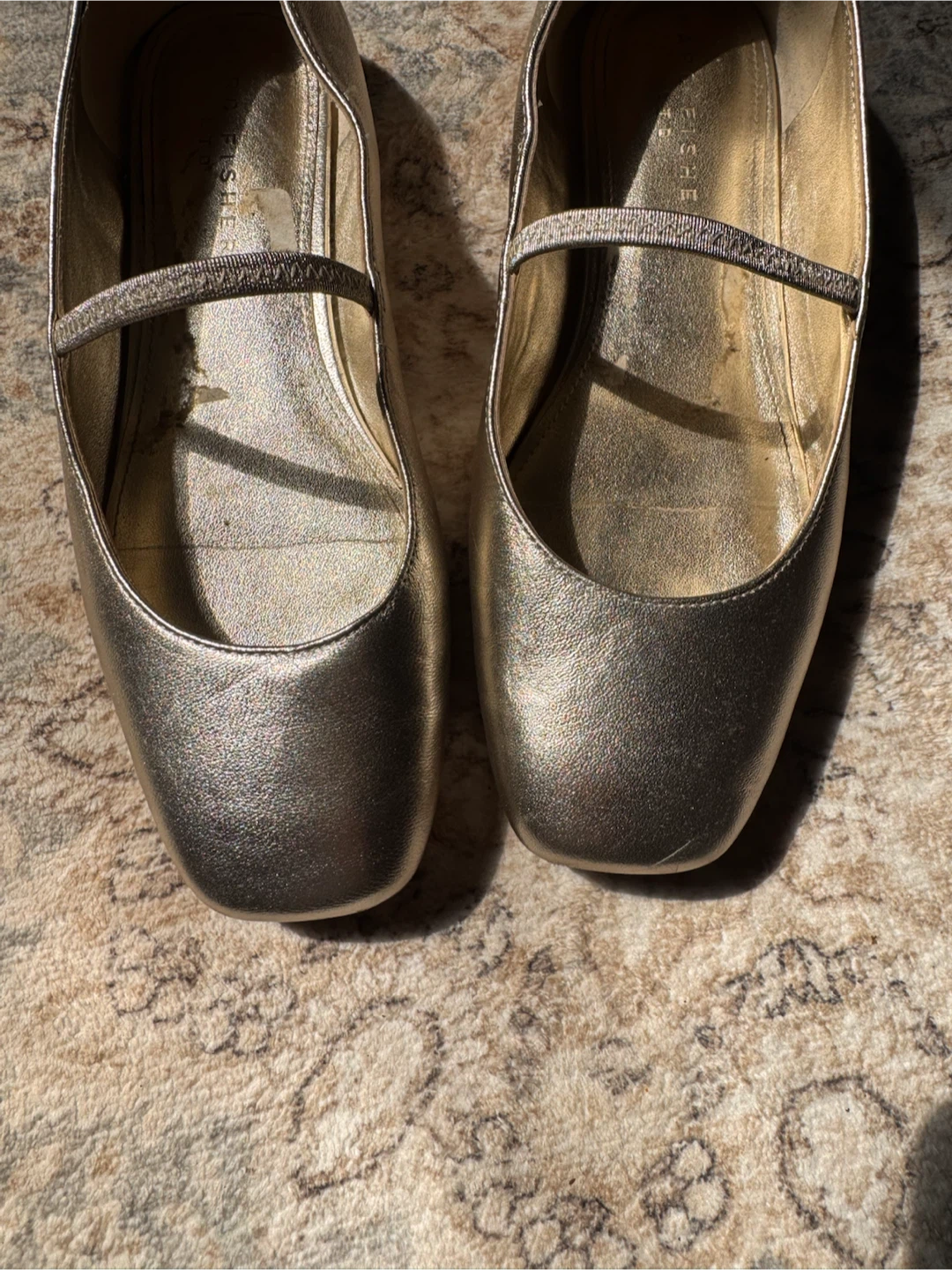 Marc Fischer Gold Ballet Flats - photo 2