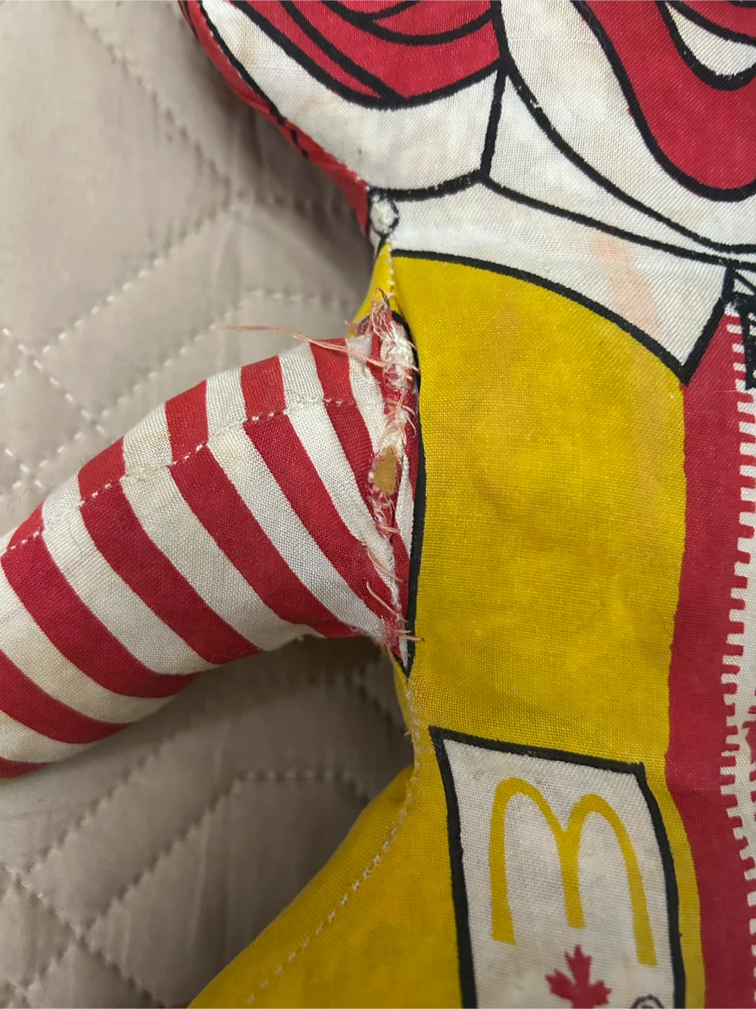 Vintage Ronald McDonald Fabric Doll - photo 3