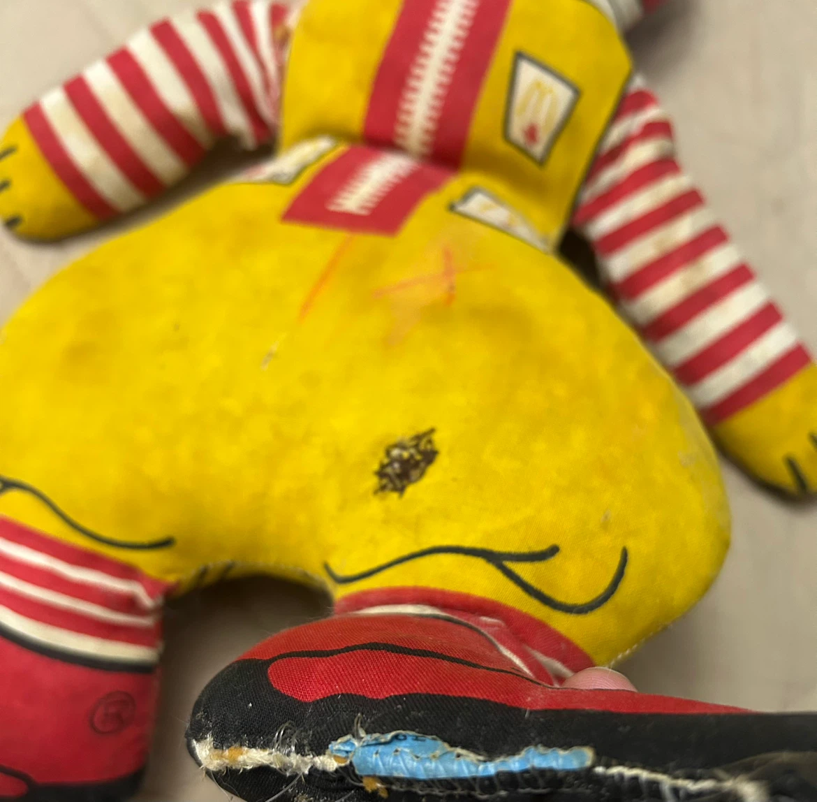 Vintage Ronald McDonald Fabric Doll - photo 4