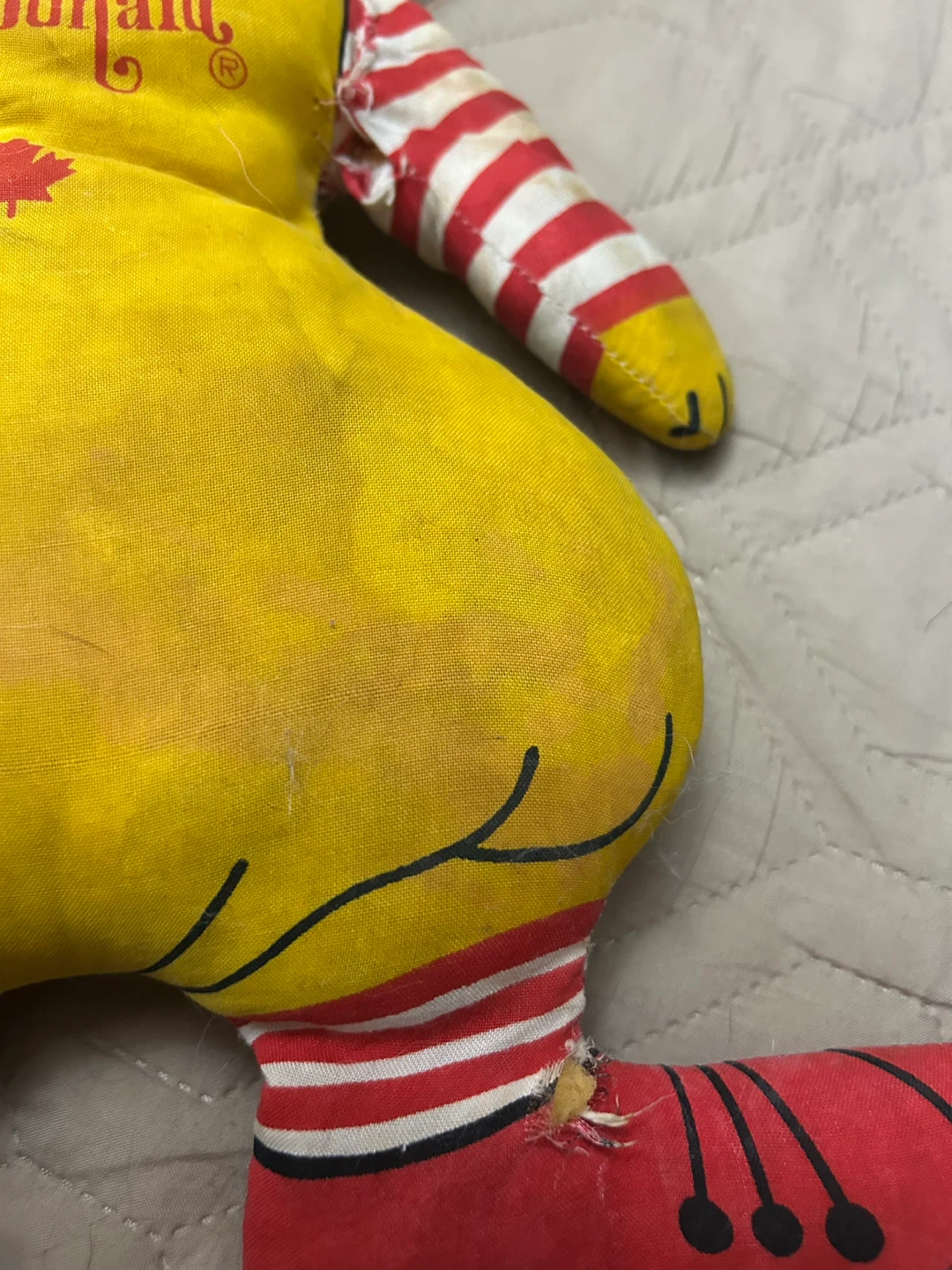 Vintage Ronald McDonald Fabric Doll - photo 5