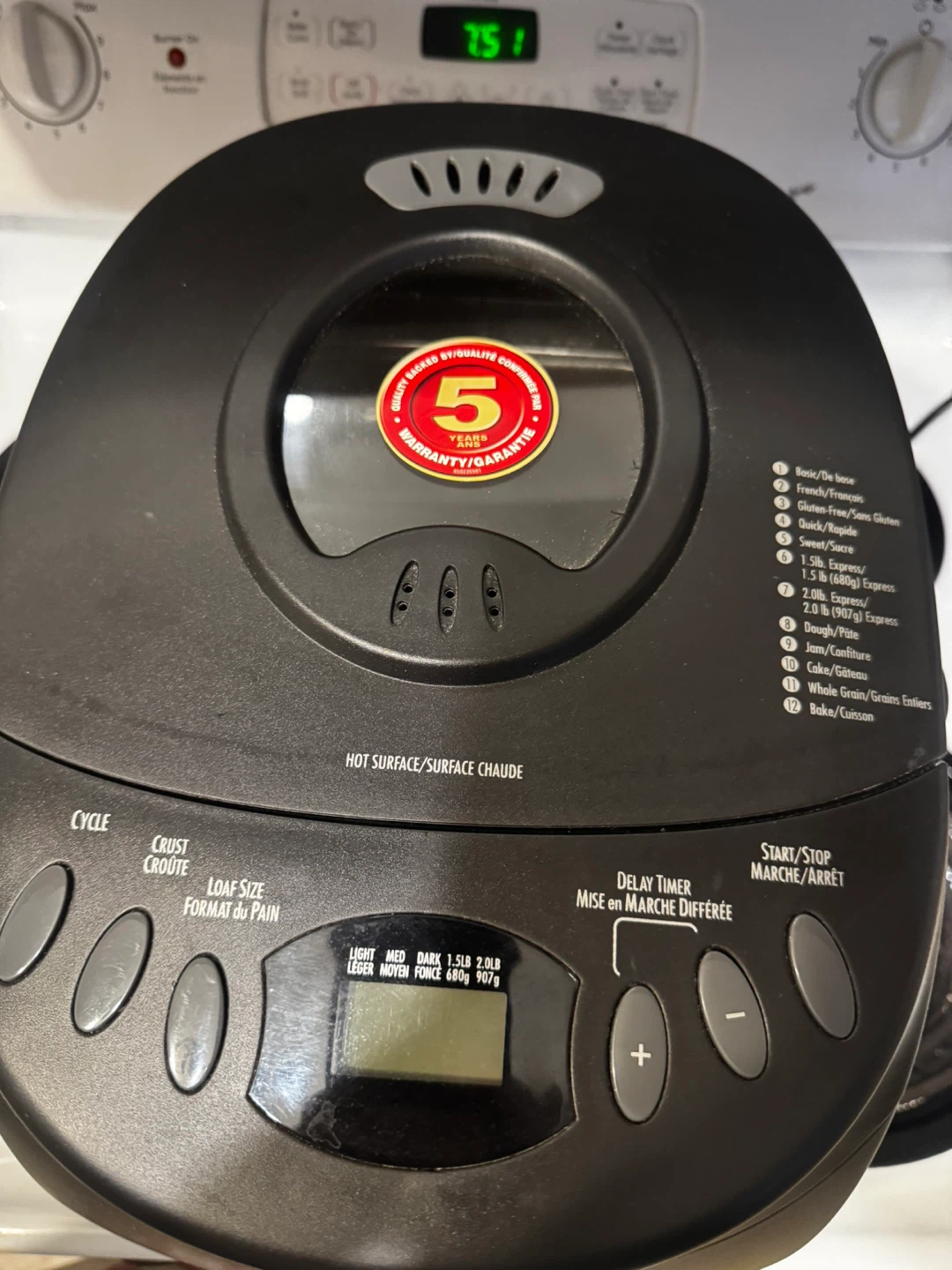 Black Bread Maker