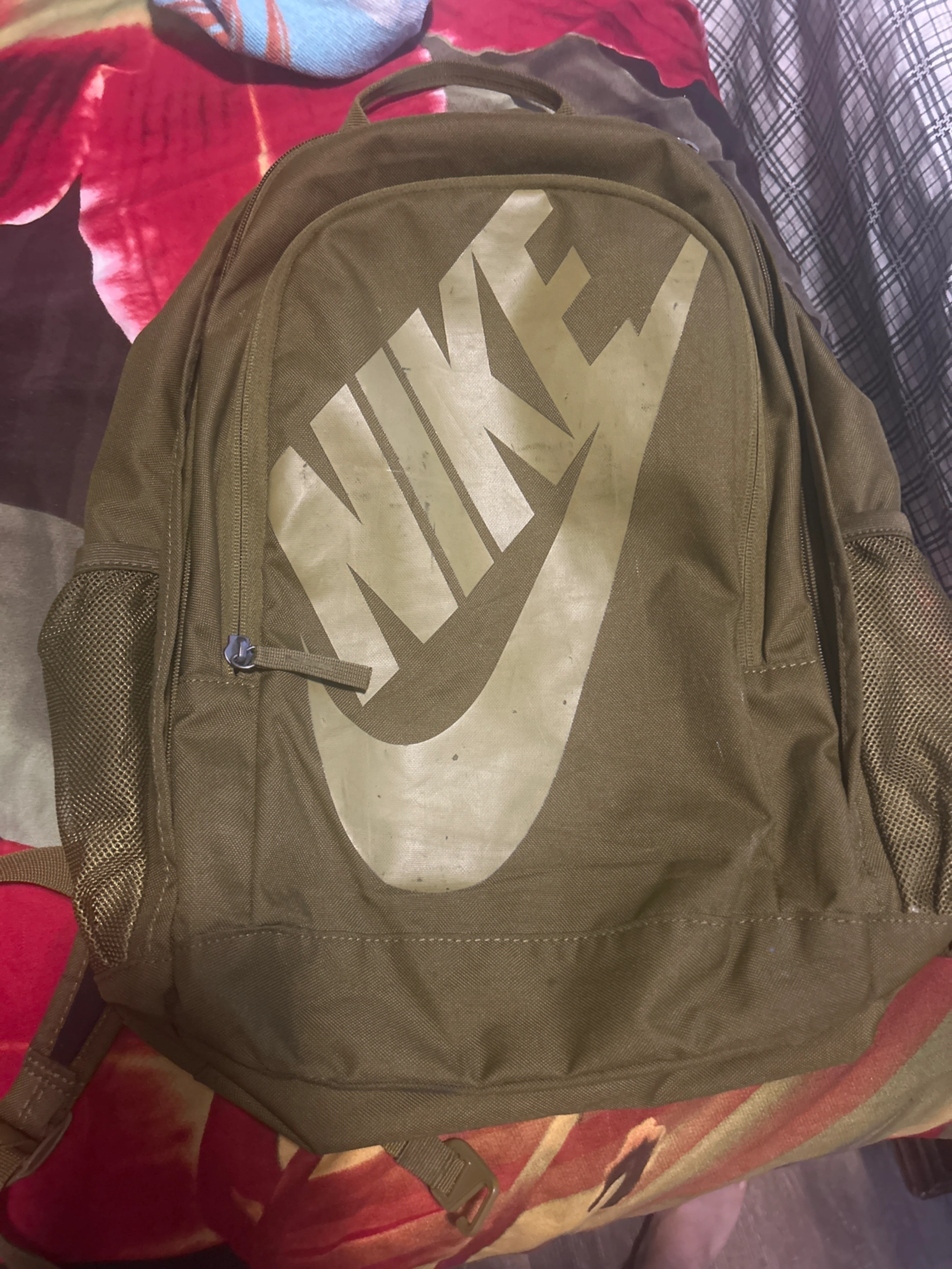 Olive Green Nike Backpack
