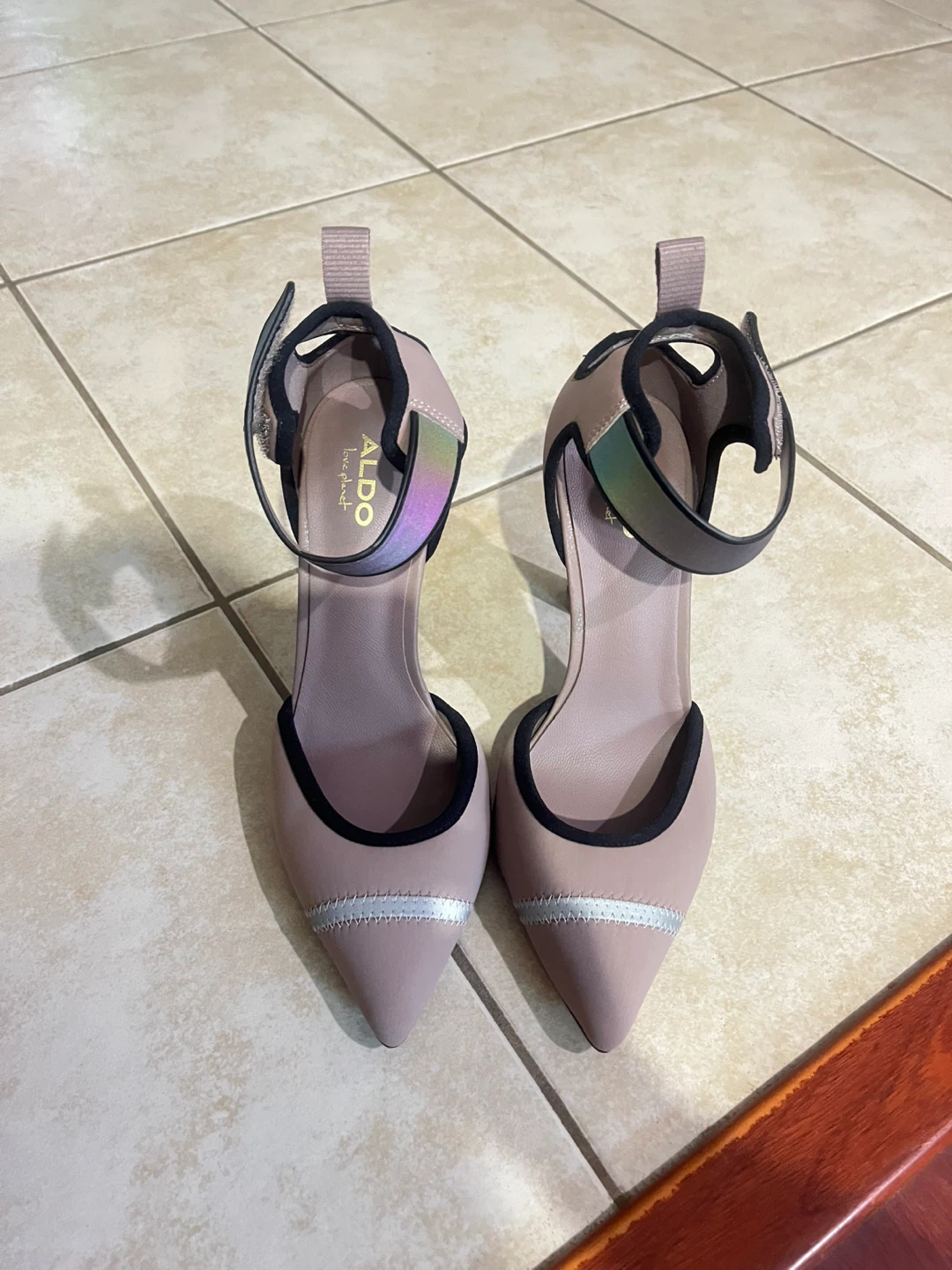 ALDO Heels with Ankle Strap