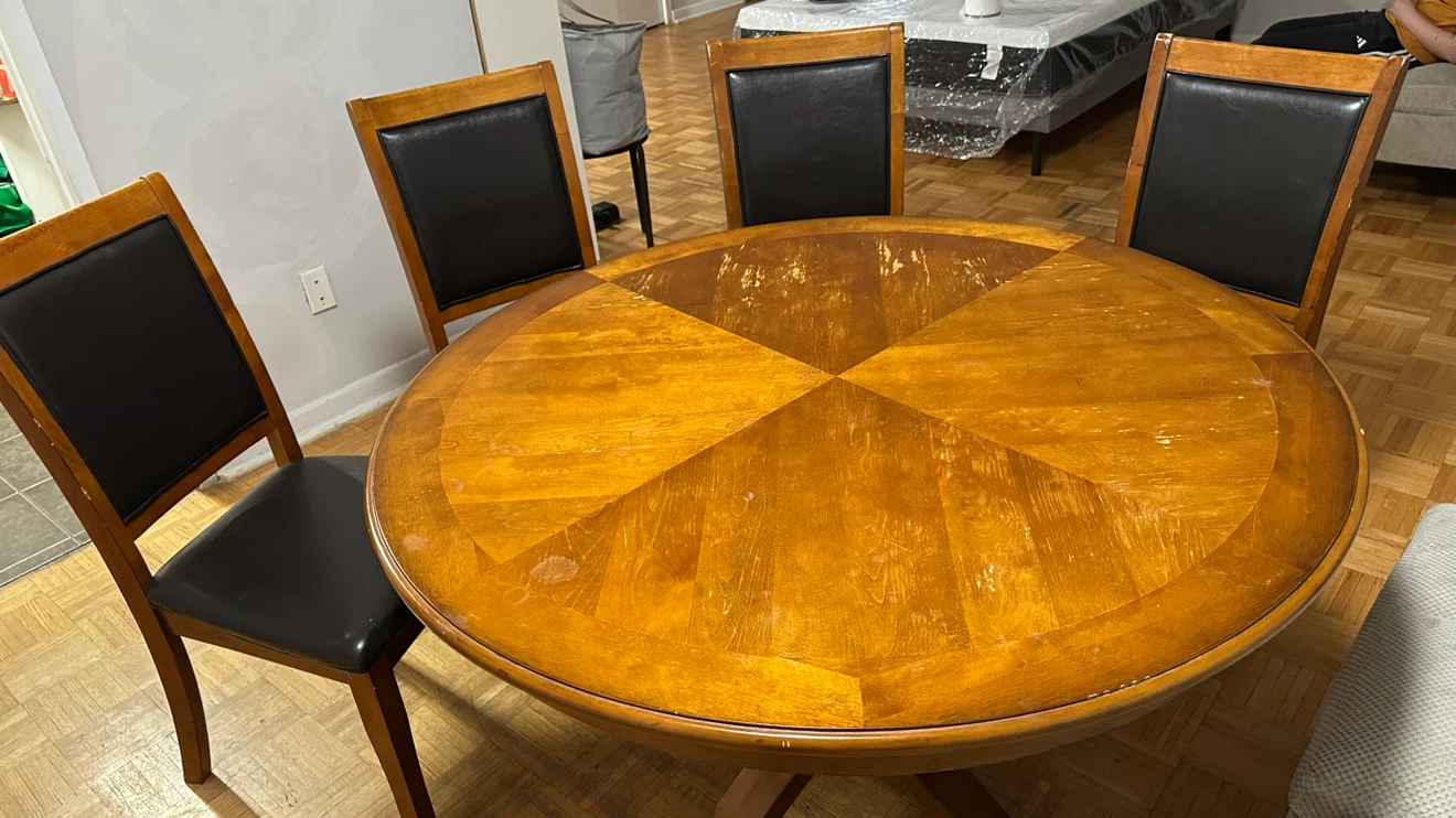 Dining Table with 4 Chairs - photo 3