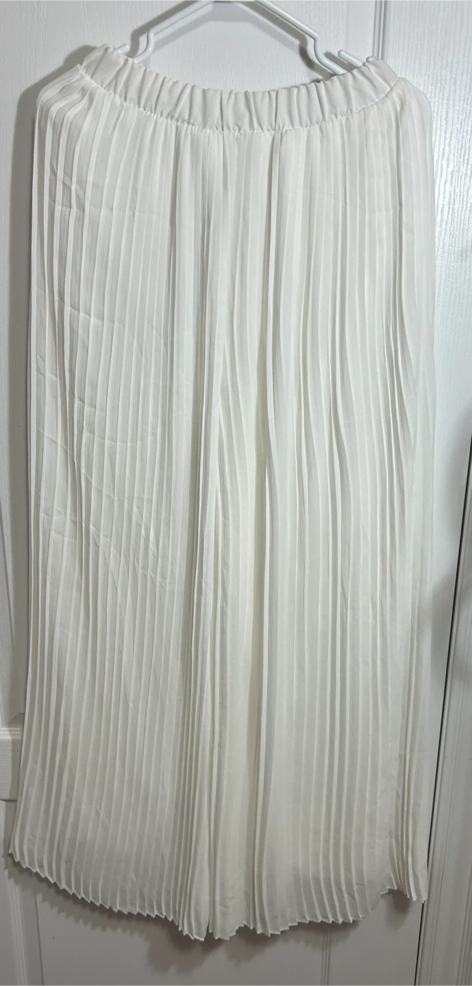 Pleated Trousers White - photo 2