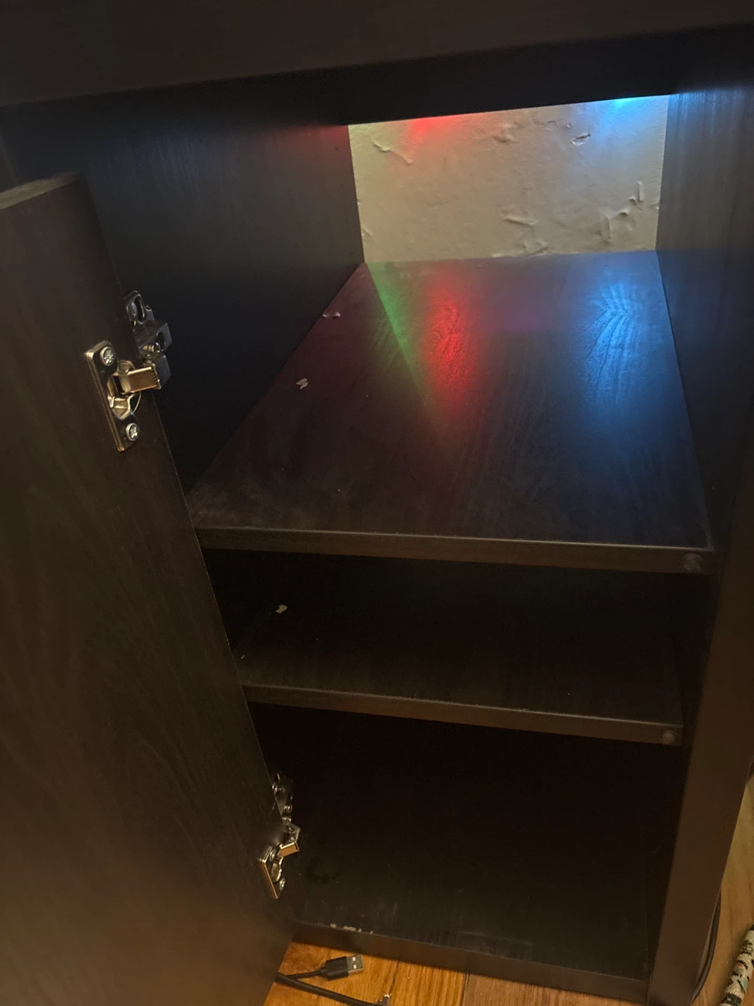 Black Computer Desk with Drawer and Storage - photo 4