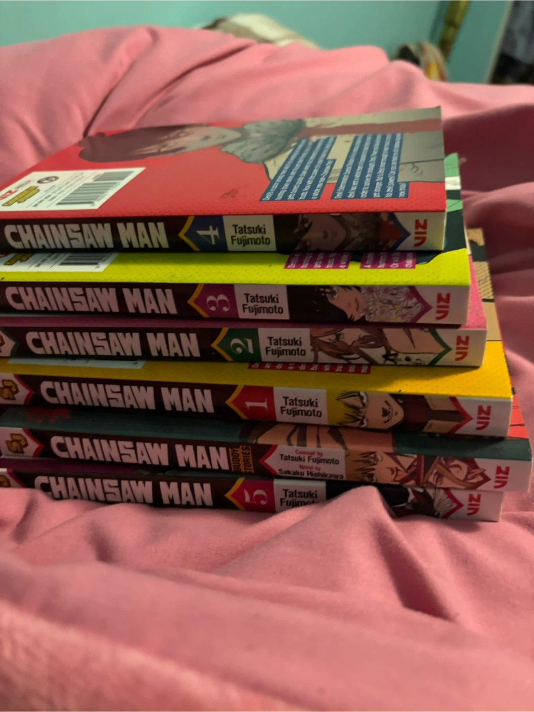 Chainsaw Man Manga Volumes 1-5 & Buddy Stories