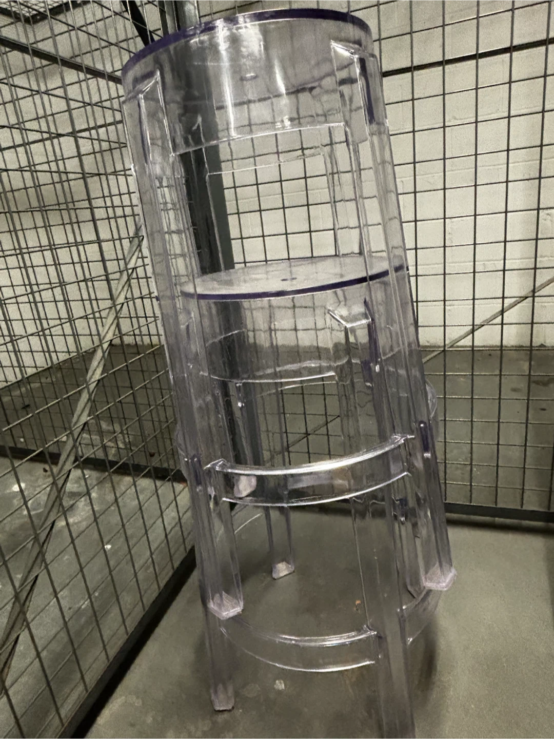Clear Acrylic Bar Stool