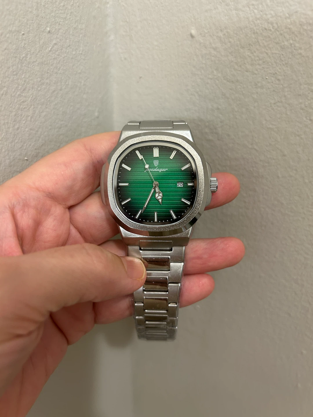 Brand New Poedagar Men’s Quartz Watch – Green Dial - photo 2