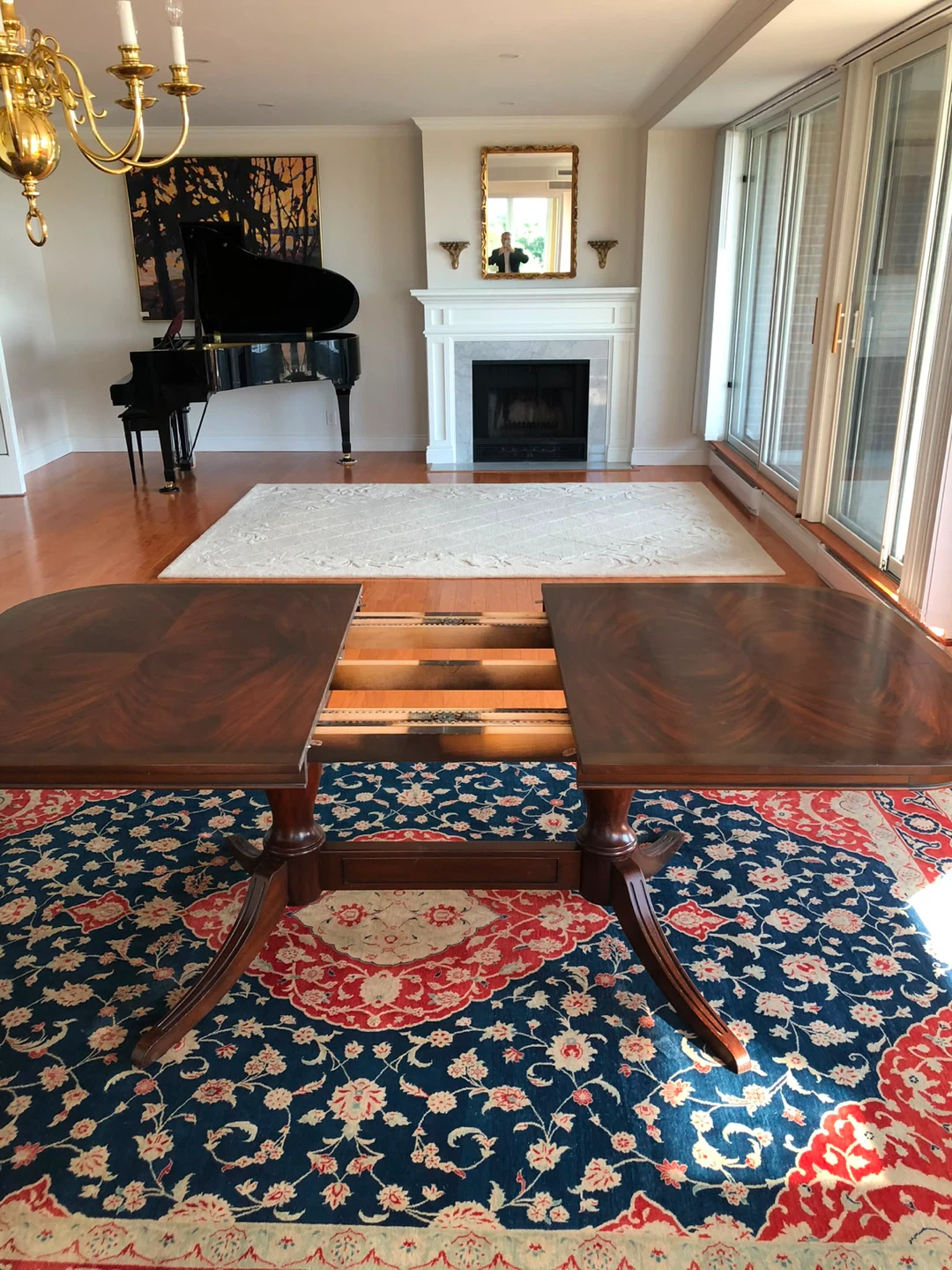 Extendable Dining Table and Chairs Set - photo 3