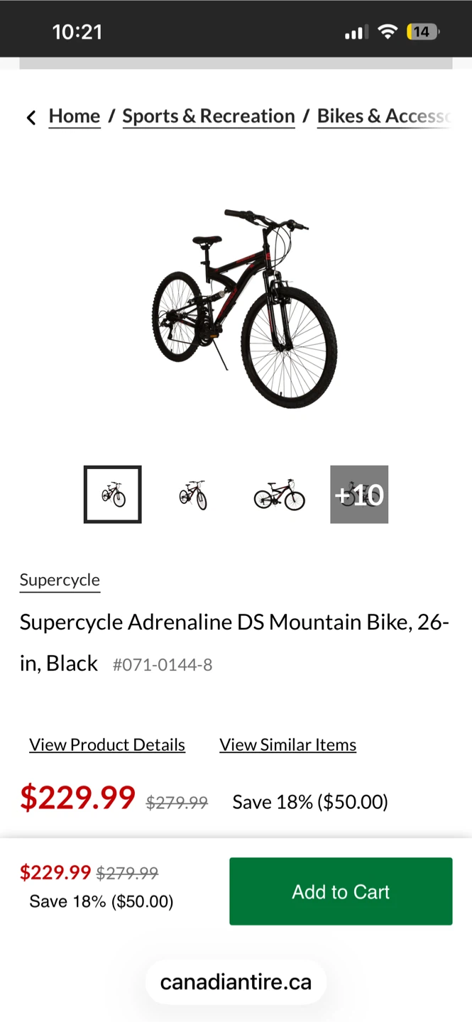Supercycle Adrenaline DS Mountain Bike 26-inch - photo 4