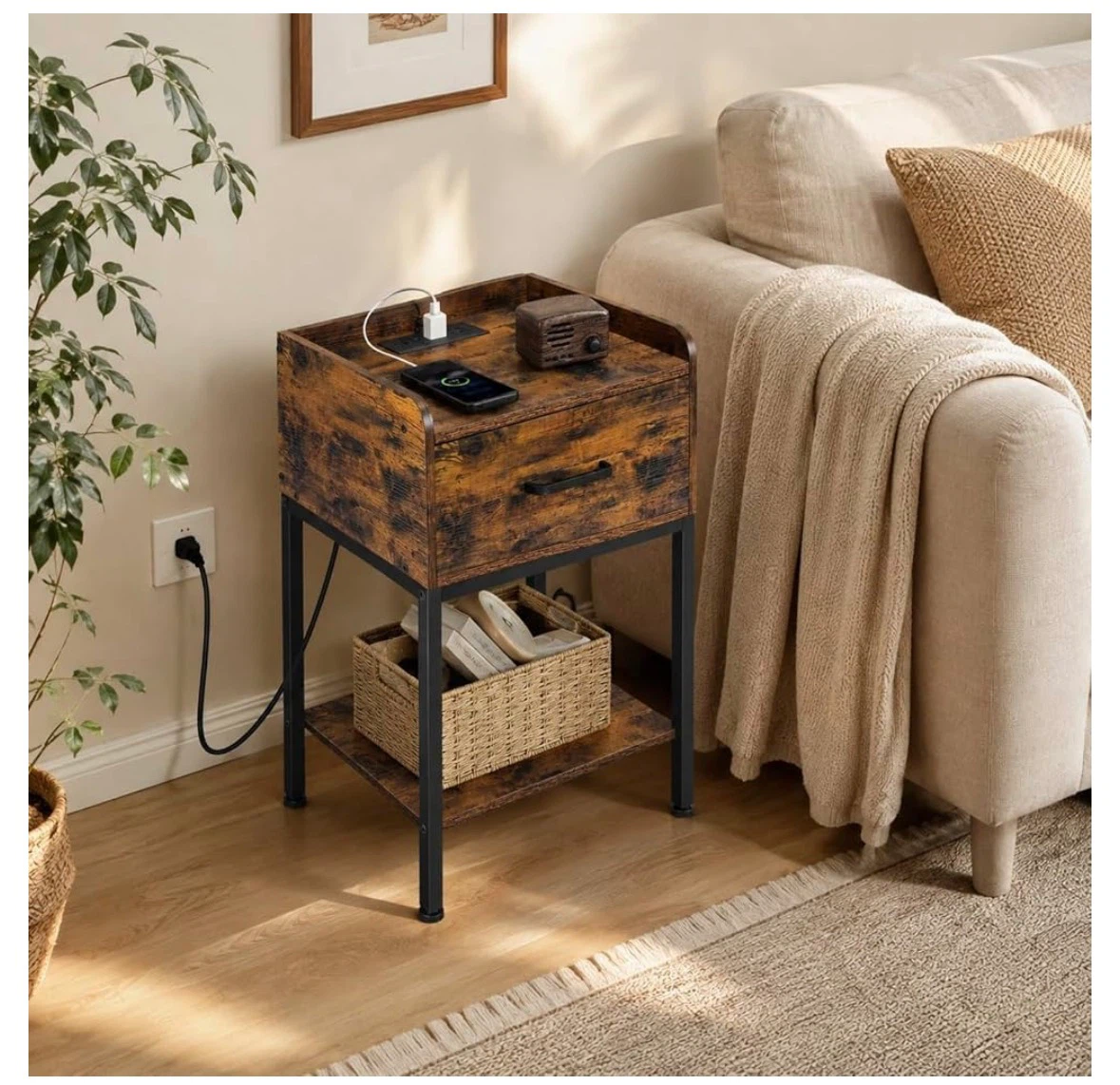 Set of 2 Nightstands - photo 3