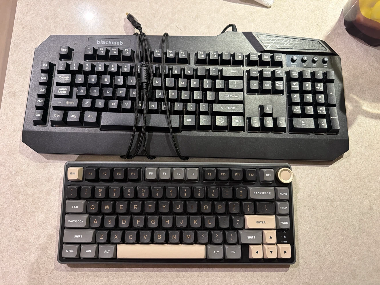 Blackweb Gaming Keyboard and Compact Mechanical Keyboard