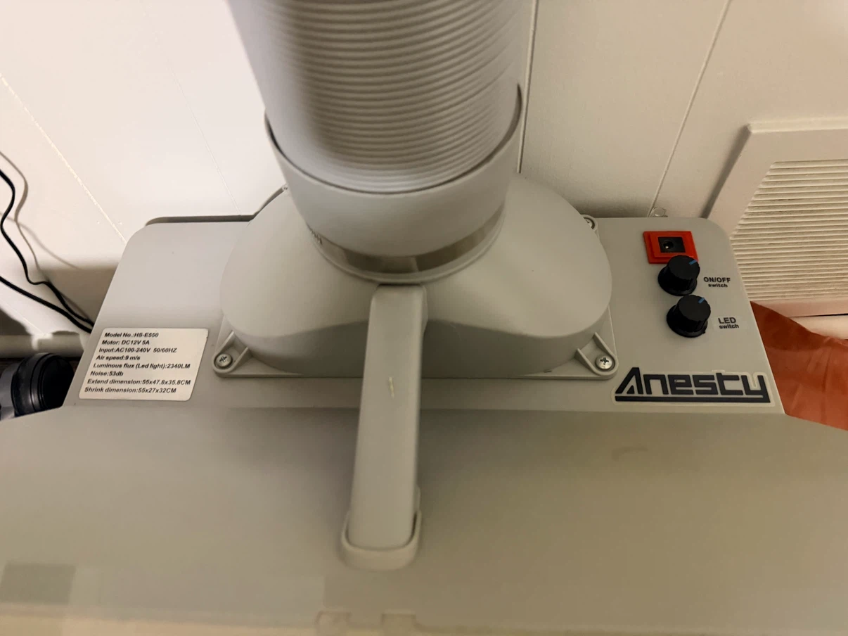 Anesty HS-E550 Portable Airbrush Spray Booth - photo 2