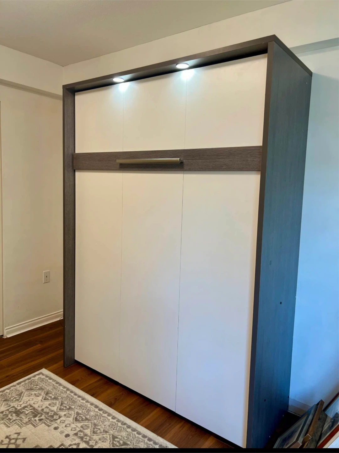 Murphy Bed with Built-in Lighting