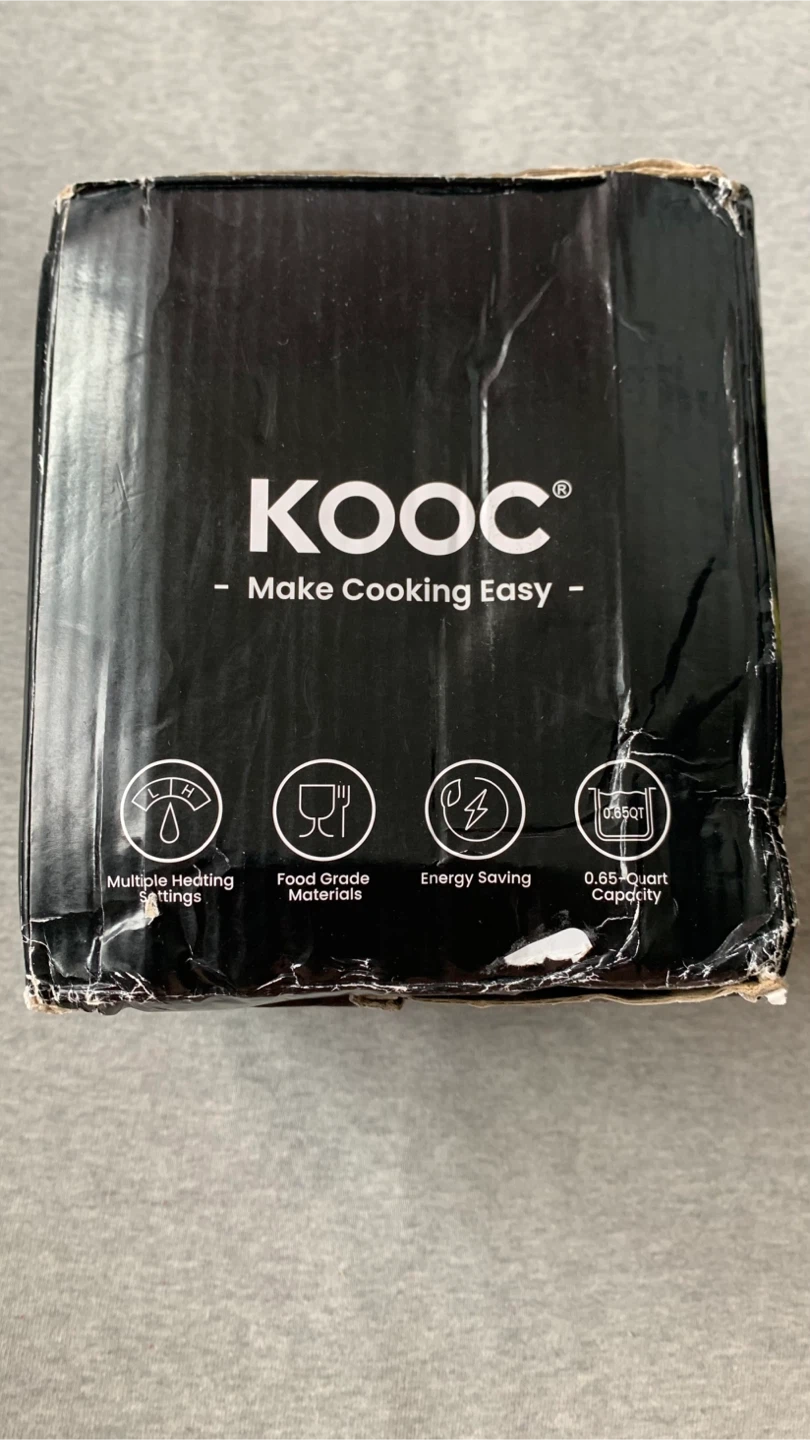 KOOC 0.65-Quart Slow Cooker Red - BNIB - photo 5