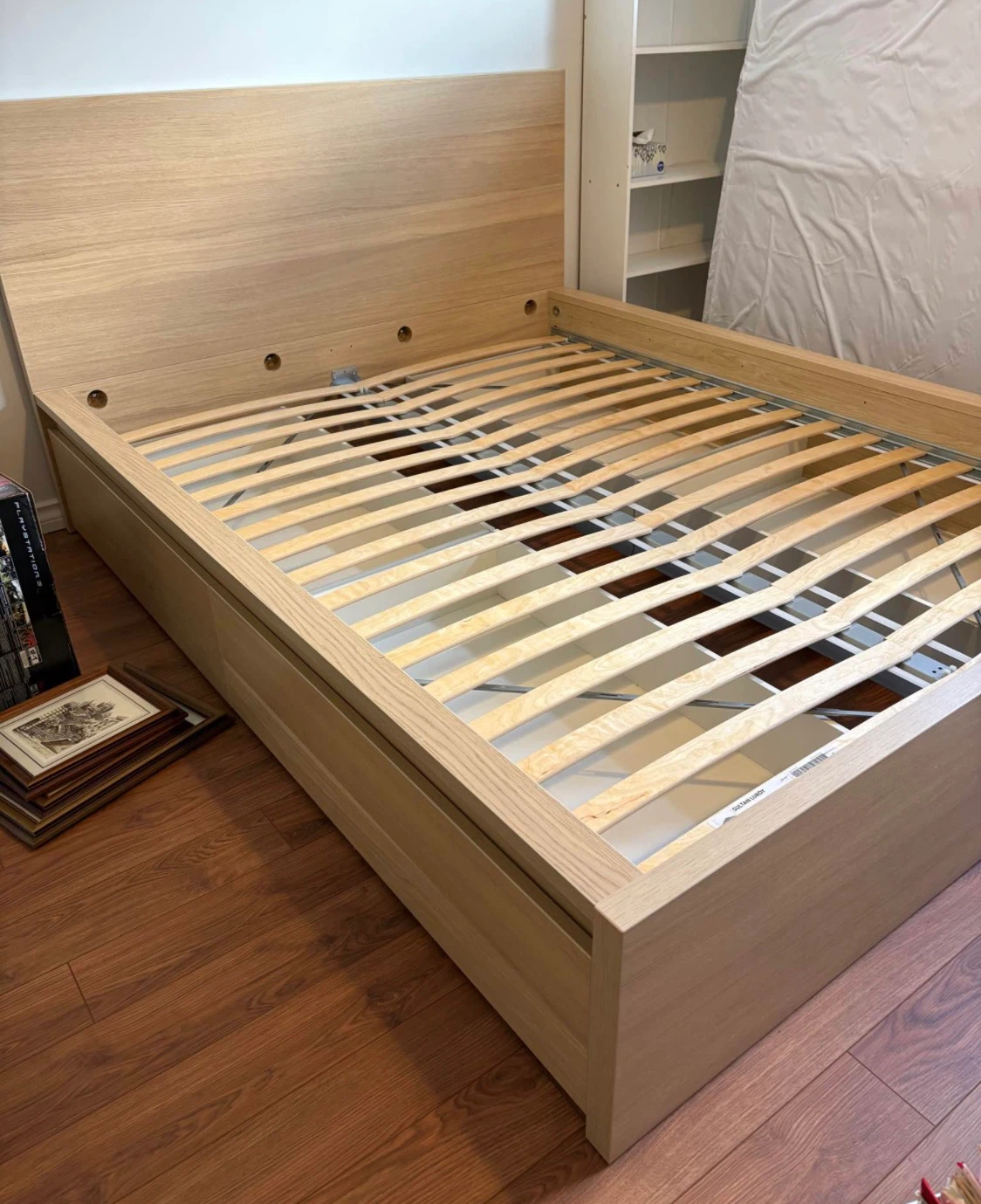 IKEA MALM Queen Bed Frame with Storage - photo 4
