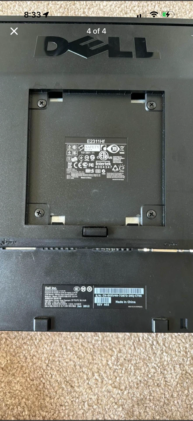 Dell E2311H HF Monitor - photo 4