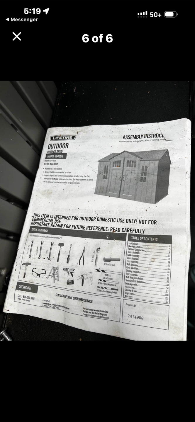 Lifetime Outdoor Storage Shed Model 60459U - photo 4
