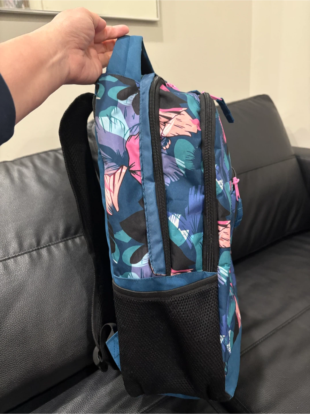 Floral Print Backpack - photo 2