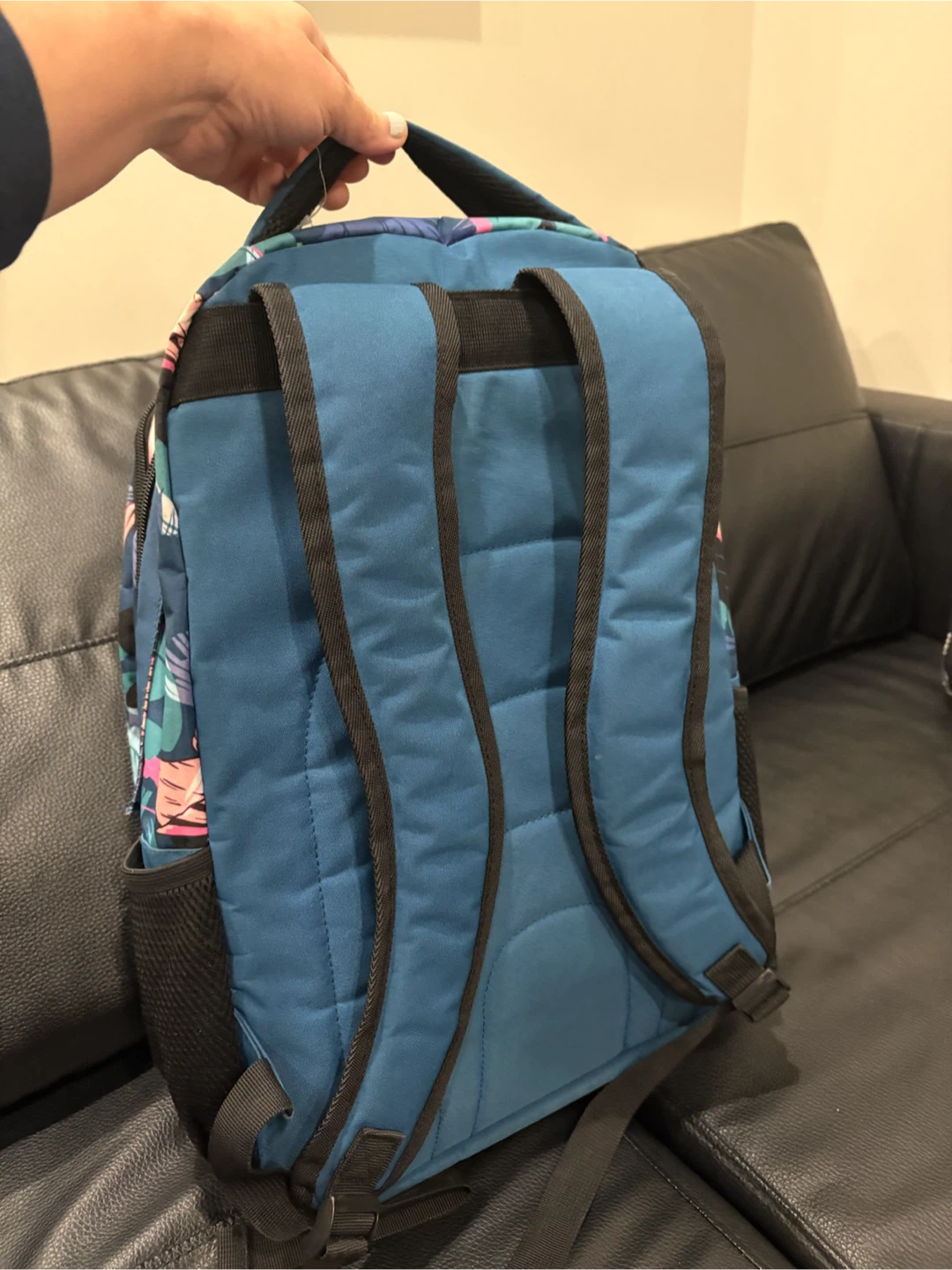 Floral Print Backpack - photo 3