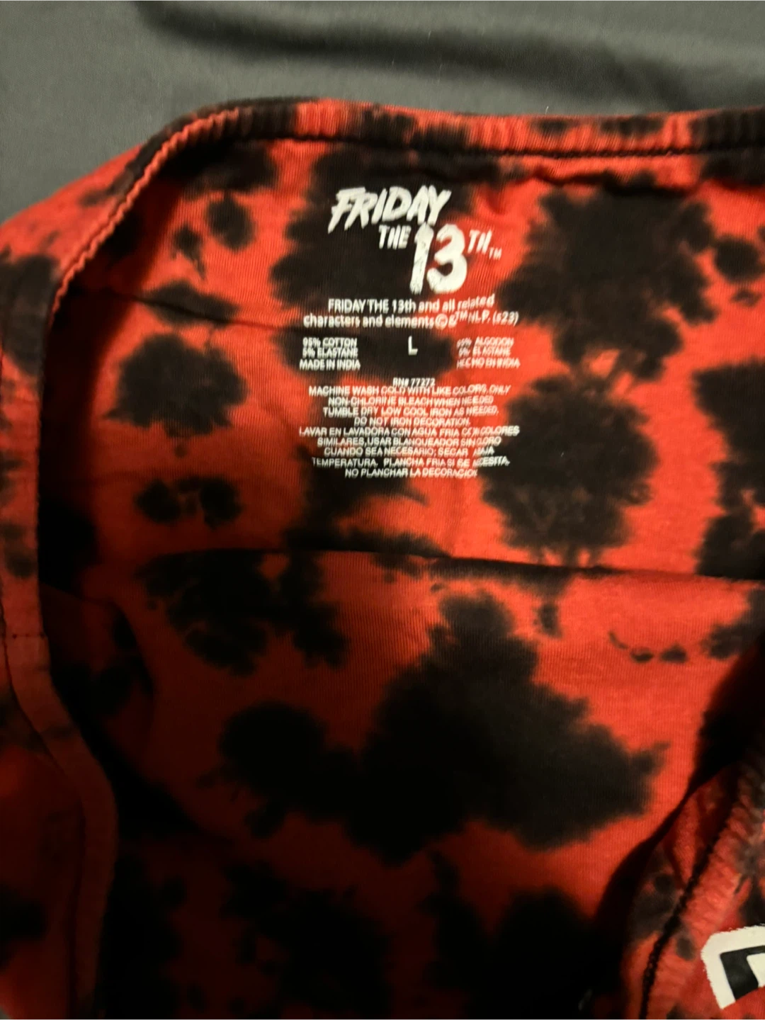 Friday the 13th Tie-Dye Tube Top - photo 2