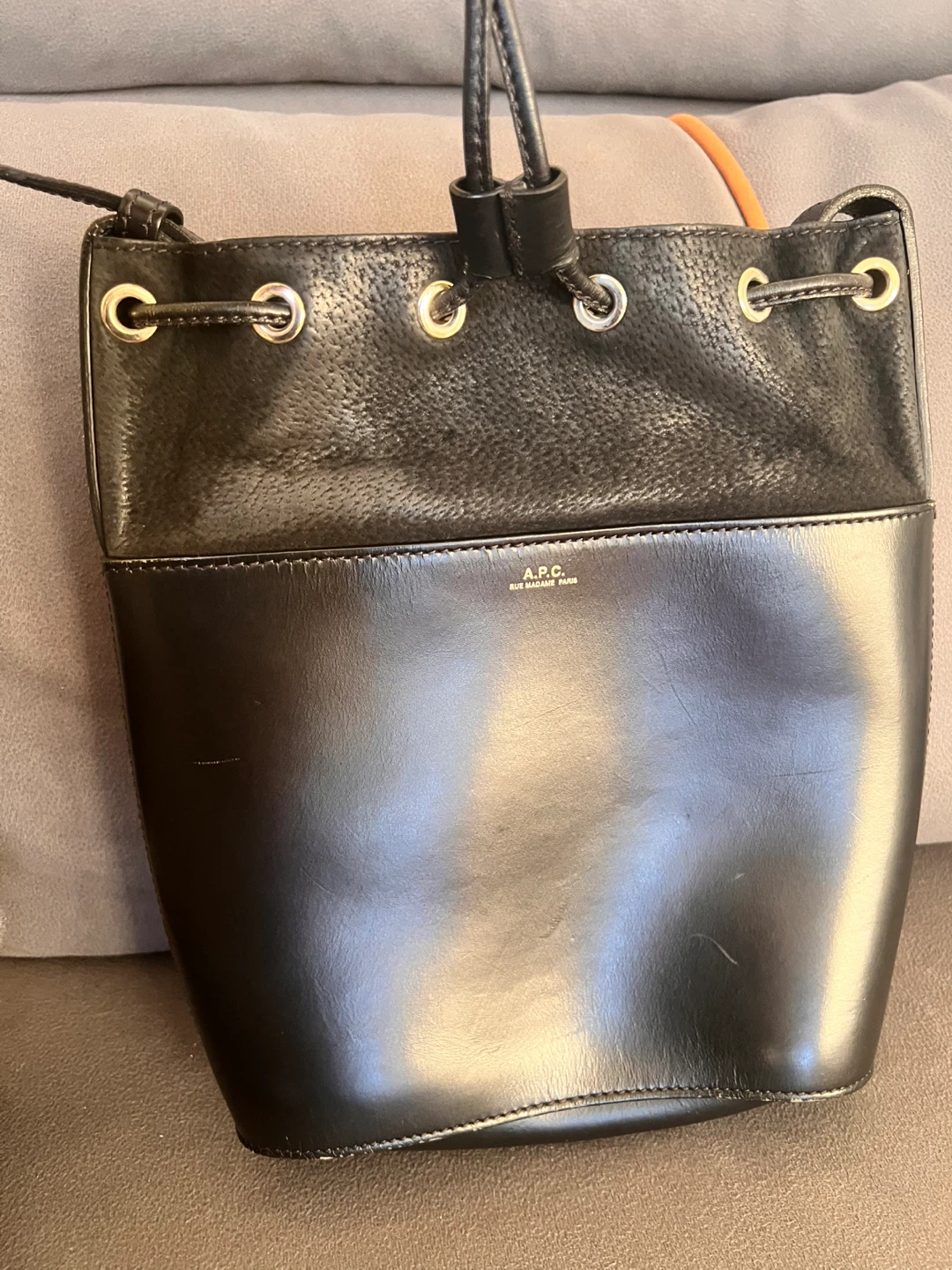 A.P.C. Rue Madame Paris bucket bag