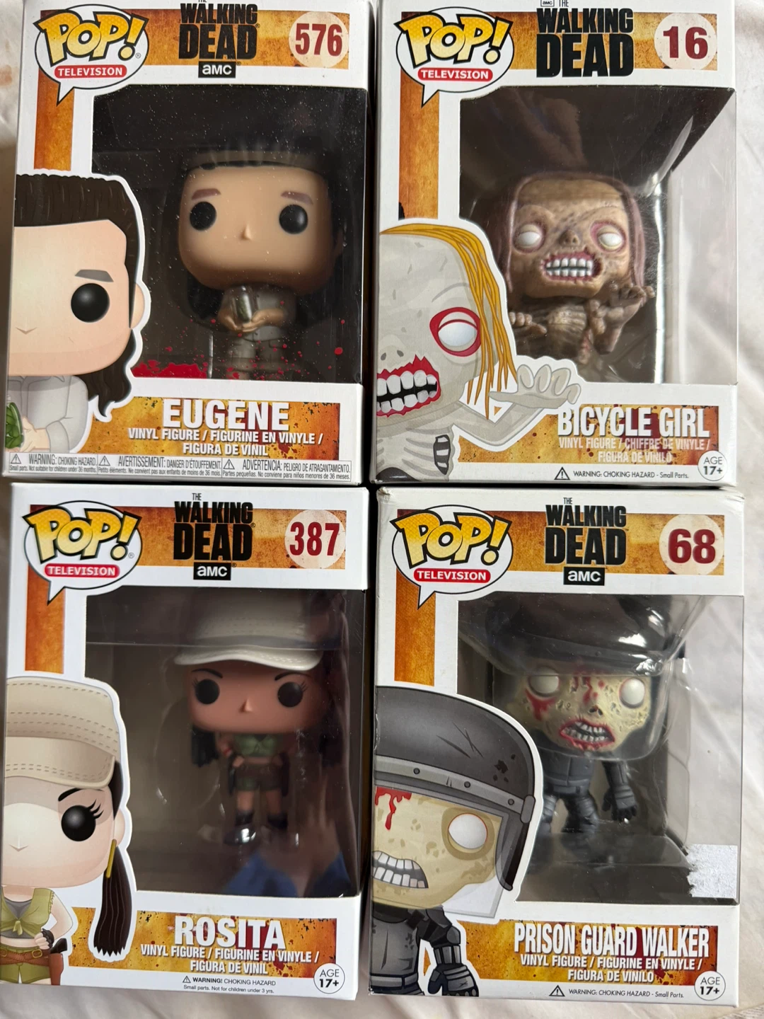 The walking dead Funko pops