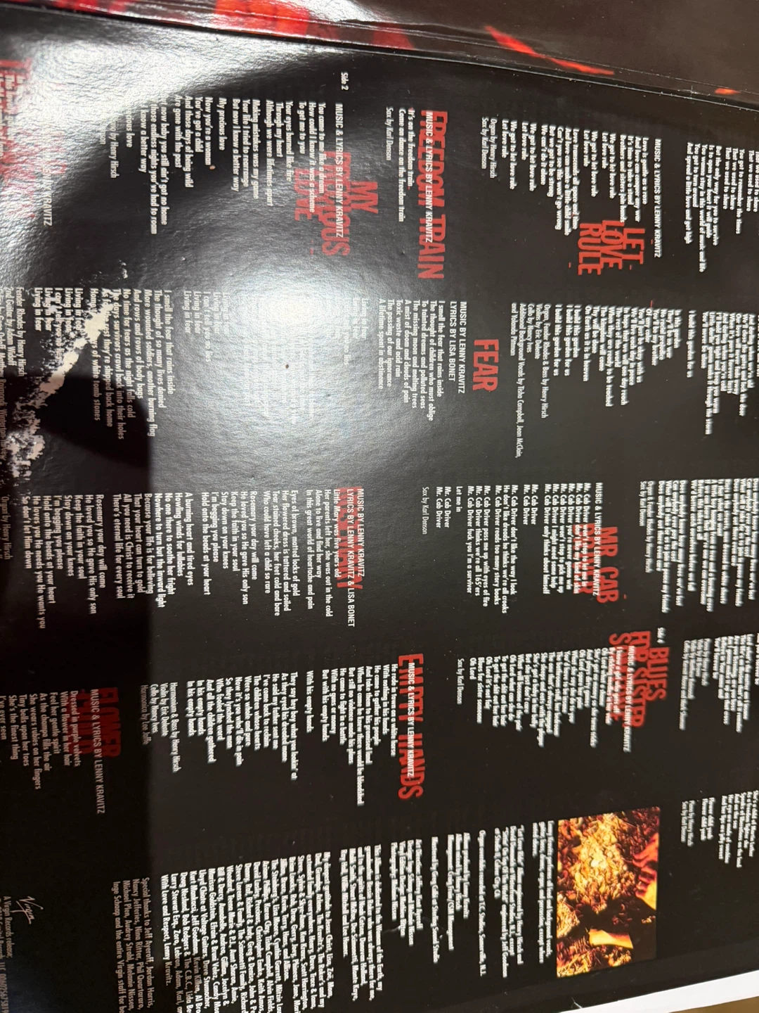 Lenny Kravitz Let Love Rule Vinyl Record - photo 3