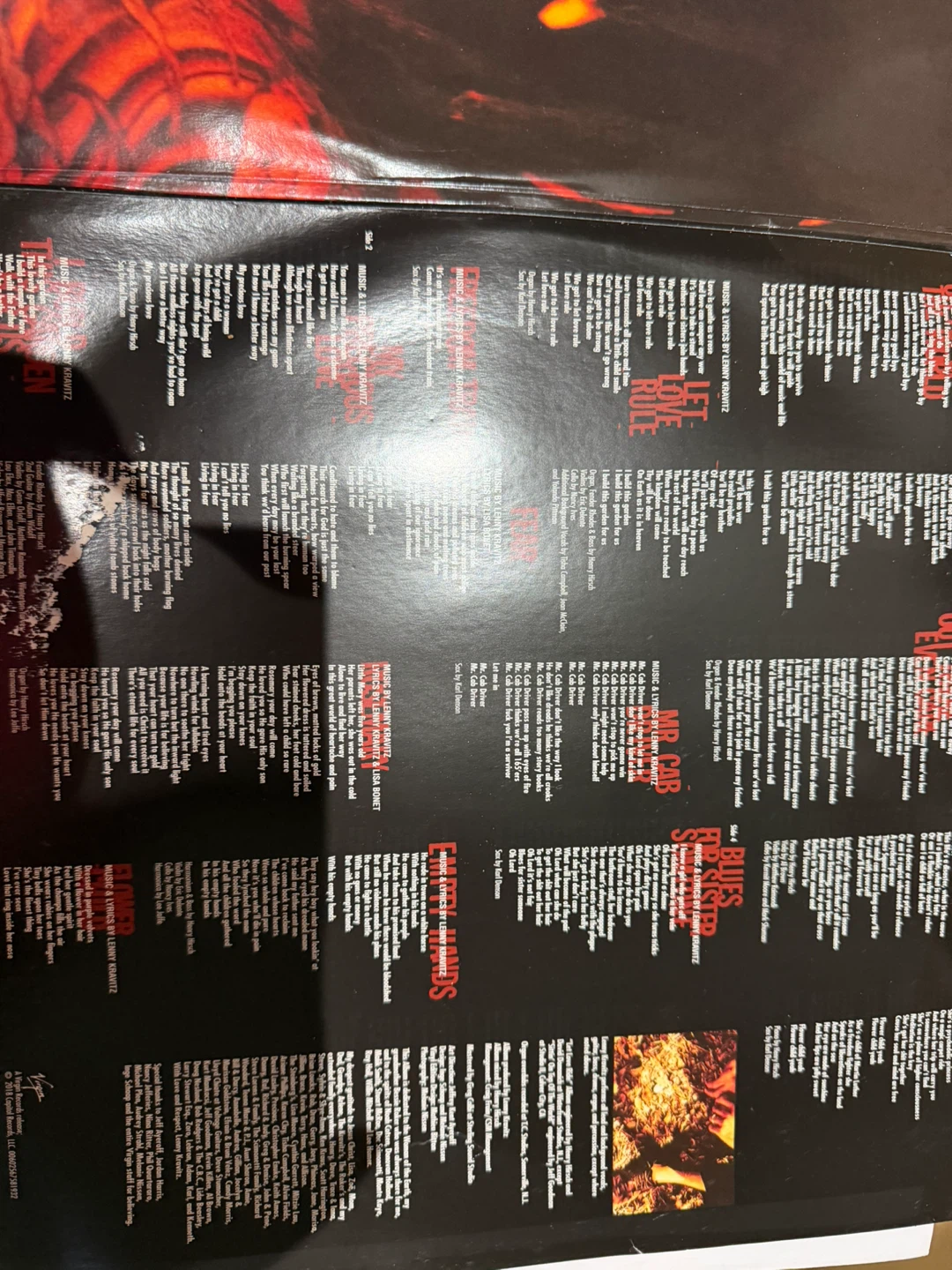 Lenny Kravitz Let Love Rule Vinyl Record - photo 4