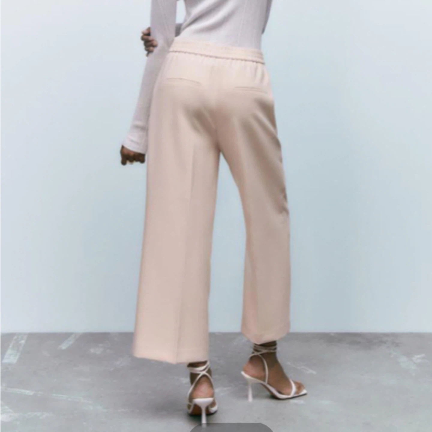 New✨Zara high waisted cropped culottes - photo 3