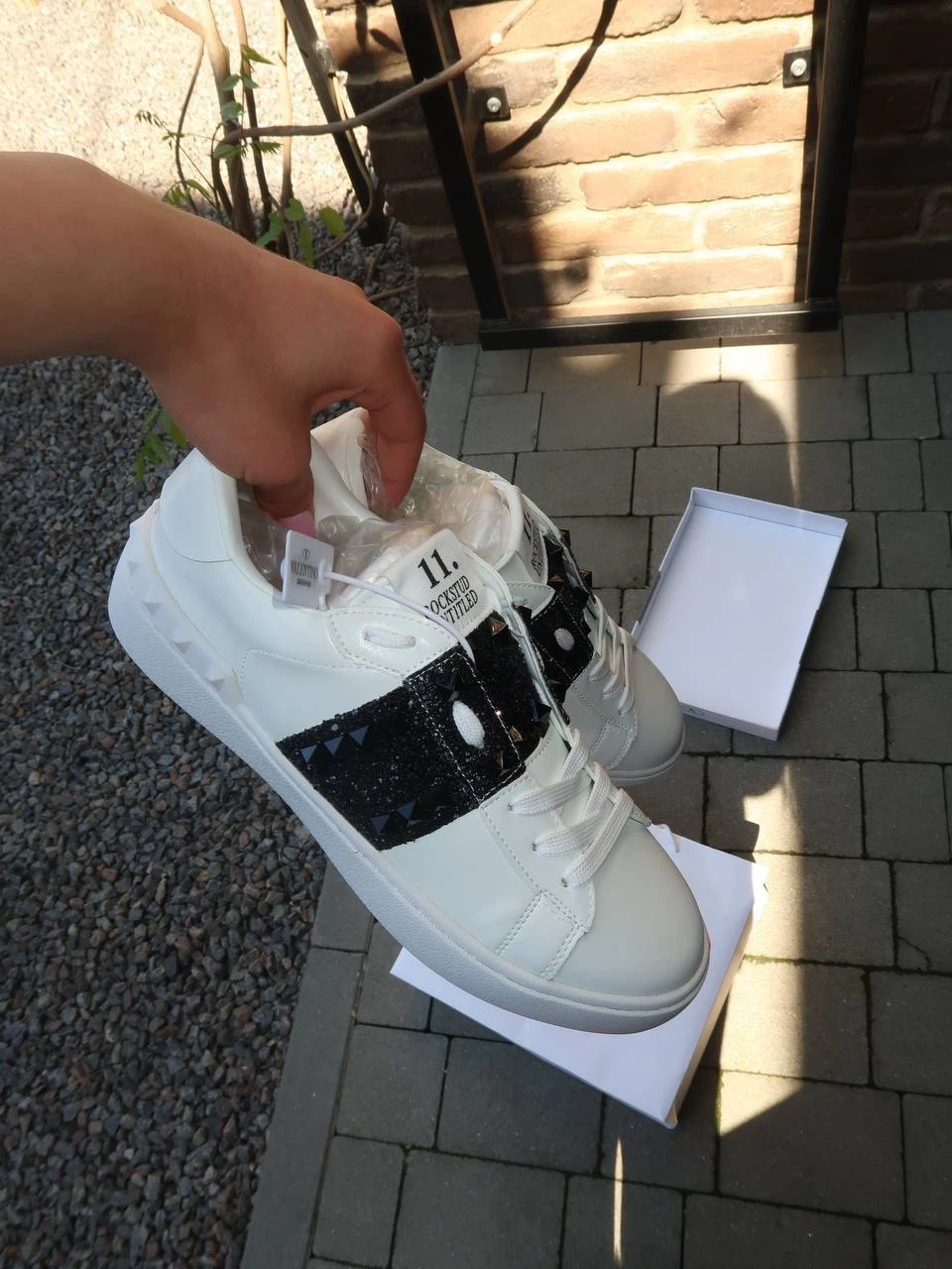 Valentino Garavani Rockstud Untitled Sneakers White - photo 2