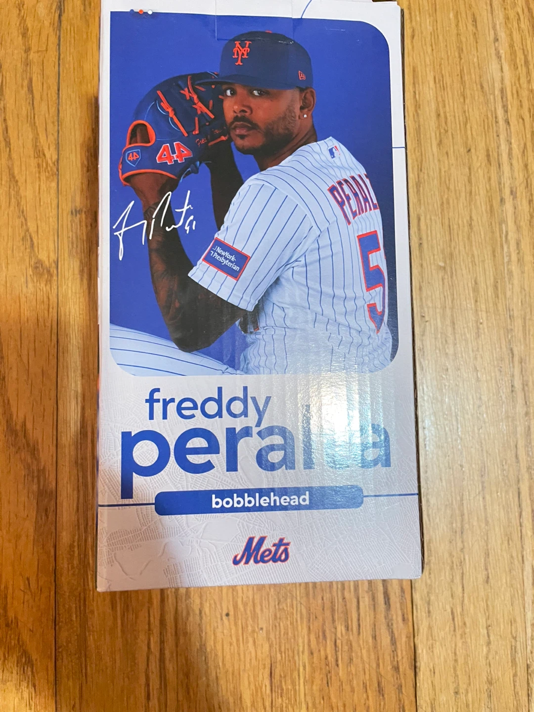 Freddy Peralta NY Mets Bobblehead
