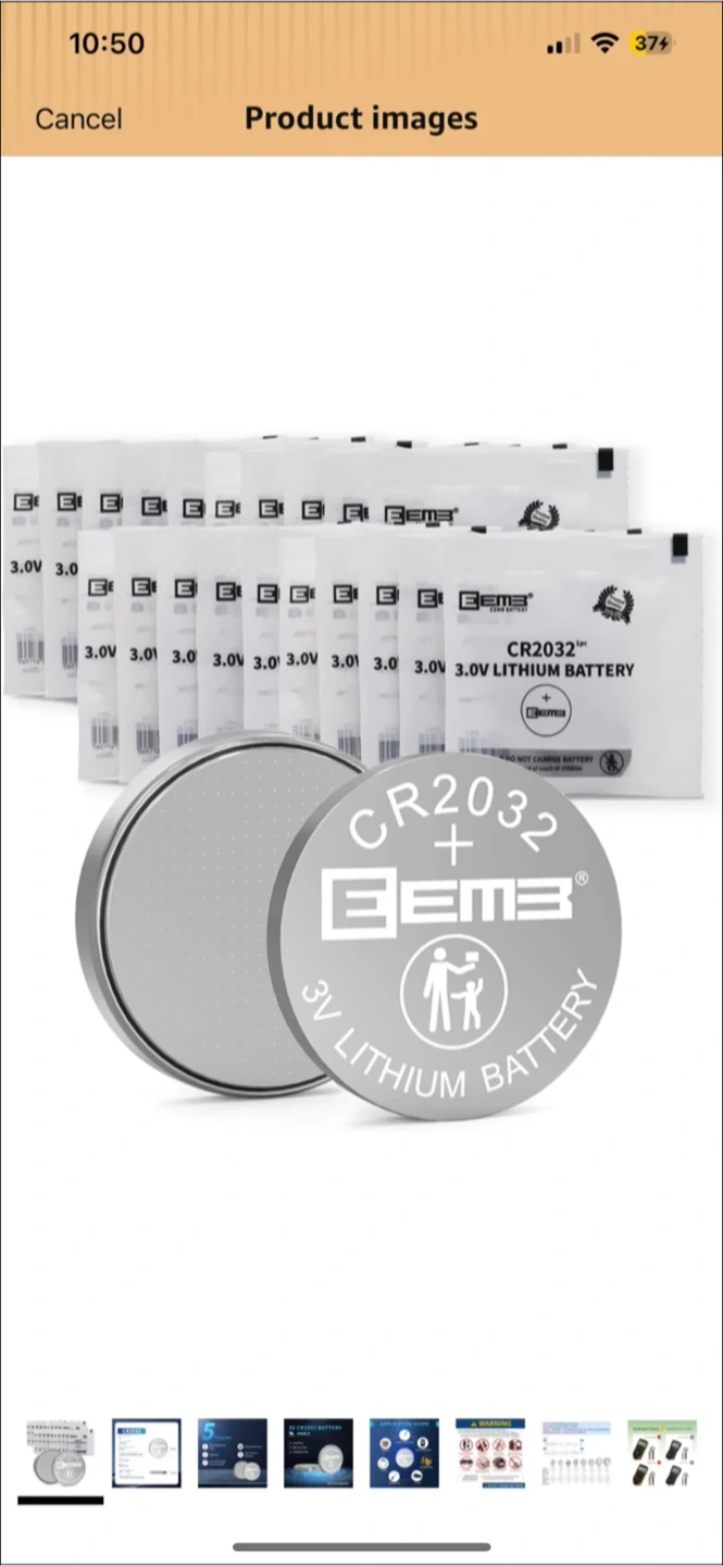 EEMB CR2032 3V Lithium Coin Cell Batteries 🔋✨