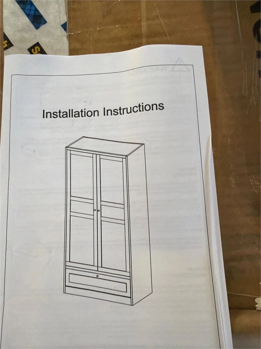 AUHUP 71" Armoire Wardrobe Closet with 1 Drawers - photo 3